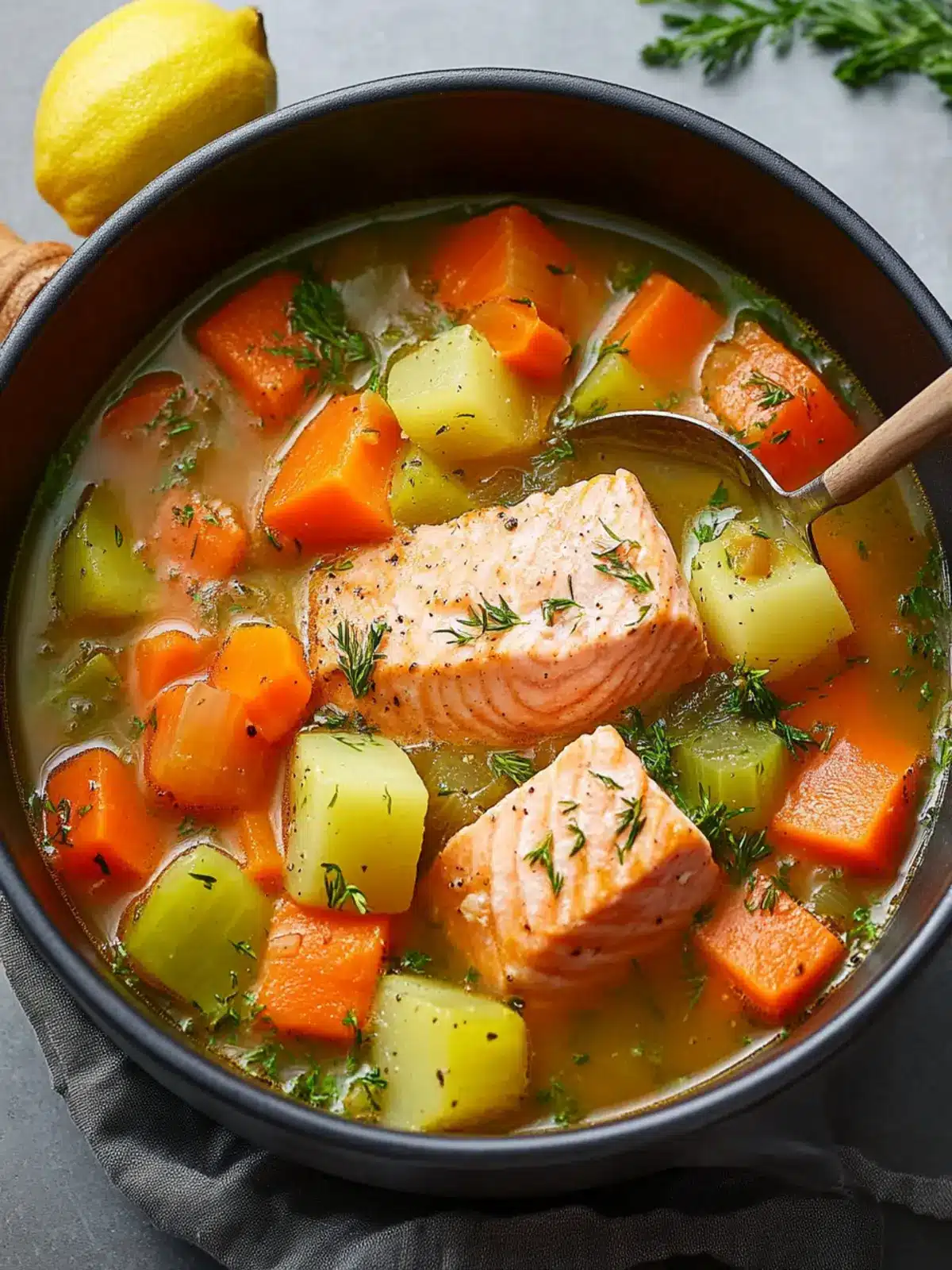 Cozy Salmon Stew That Warms Your Heart and Home 2 Salmon Stew