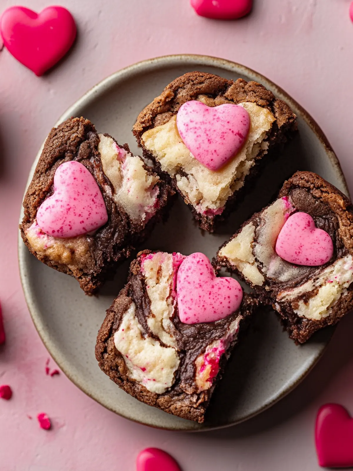 Valentine Brookies: Irresistible Brownie and Cookie Delight 3 Valentine Brookies