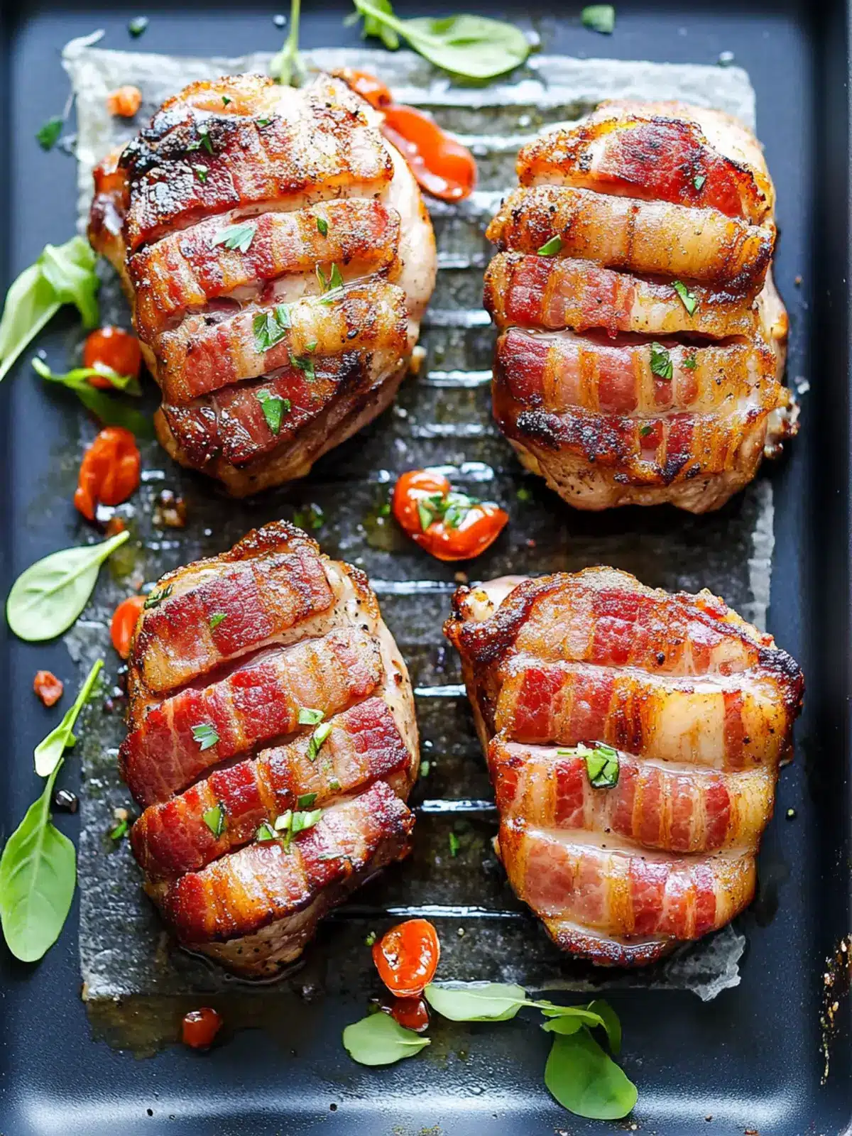 Savory Bacon Wrapped Pork Chops Everyone Will Rave About 5 Bacon Wrapped Pork Chops