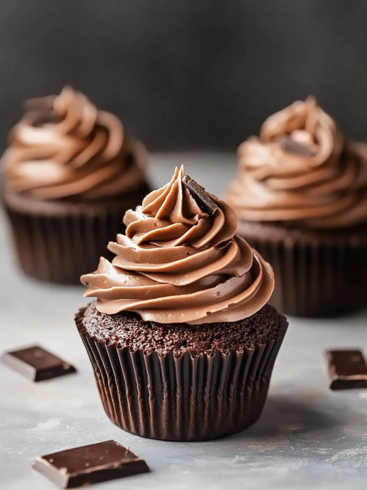 Decadent Chocolate Cupcakes That Melt in Your Mouth 3 Chocolate Cupcakes