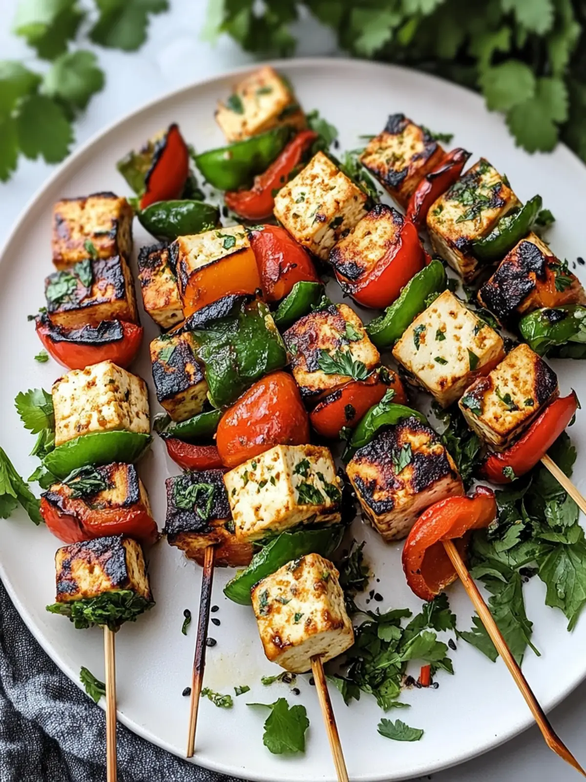 Savor Delicious Middle Eastern Tofu Kebabs in 30 Minutes 2 Middle Eastern Tofu Kebabs