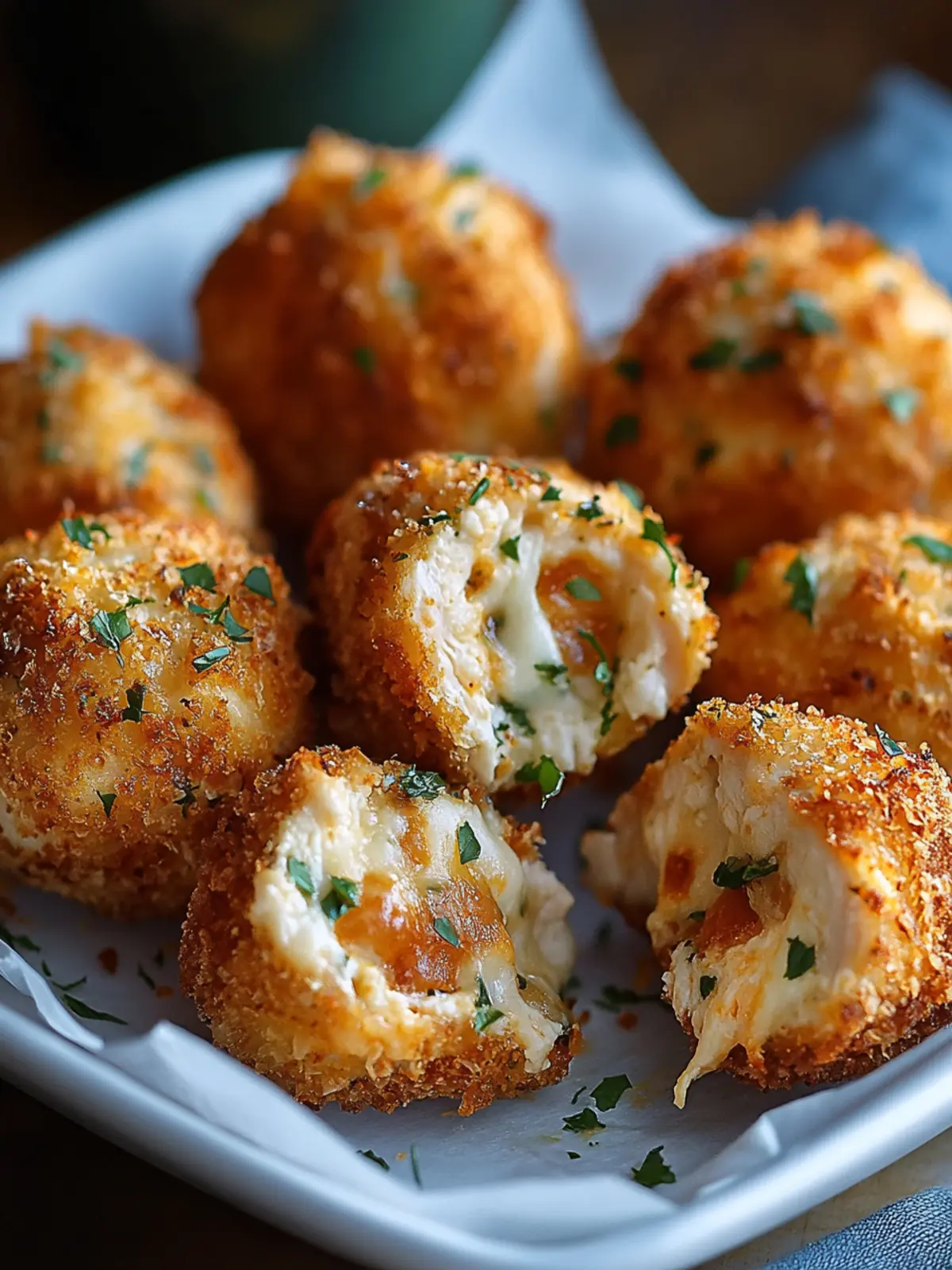 Irresistible Baked Cheesy Stuffed Chicken Bites You’ll Love 3 Cheesy Stuffed Chicken Bites (Baked)