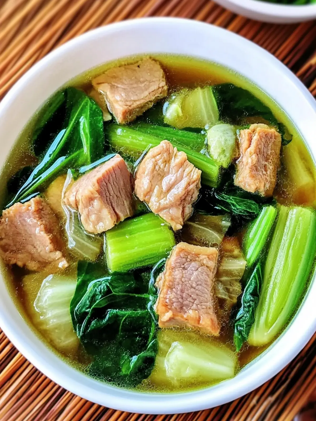 Bok Choy Soup with Pork – Quick Comfort in Every Bowl 3 Bok choy soup with pork