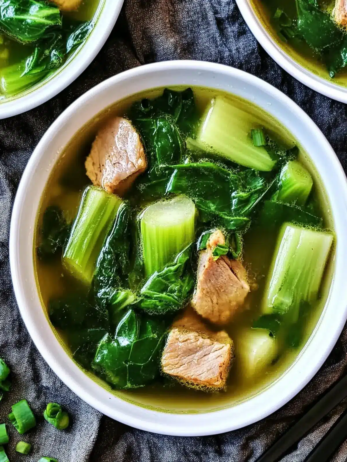Bok Choy Soup with Pork – Quick Comfort in Every Bowl 5 Bok choy soup with pork