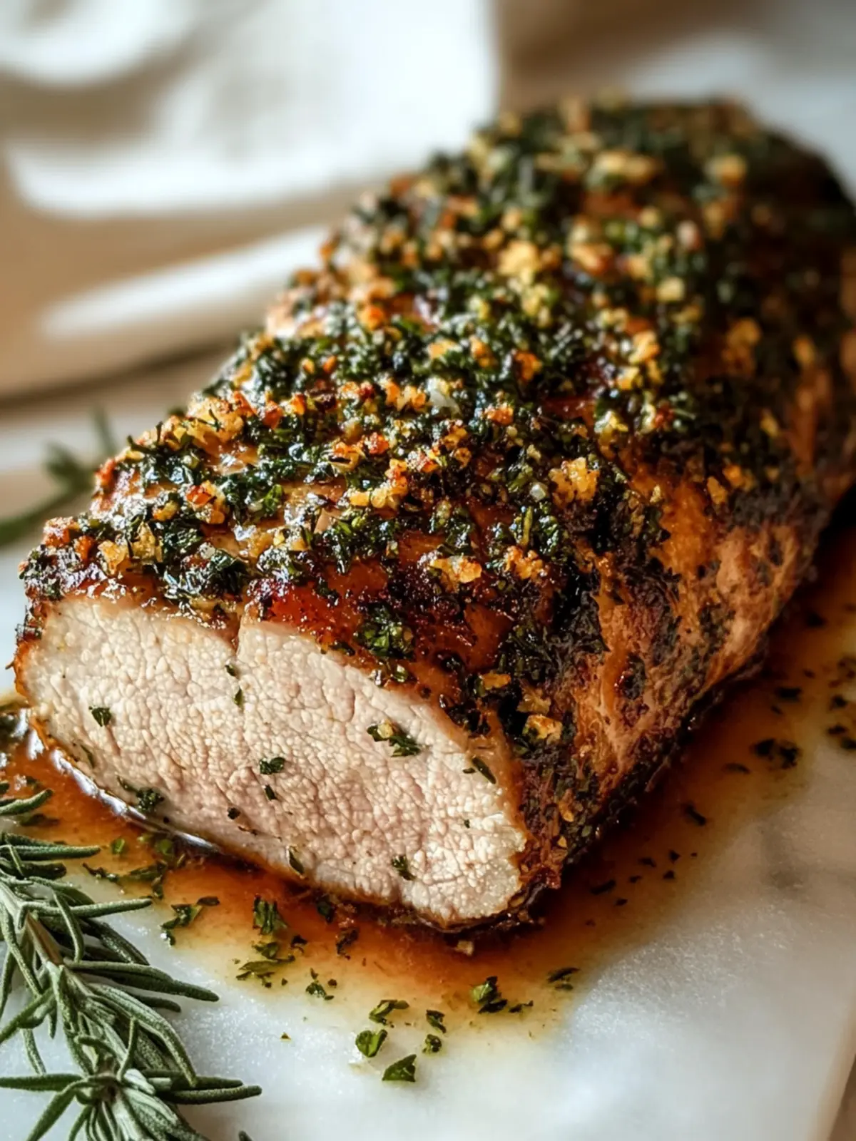 Delicious Herb Crusted Pork Loin Perfect for Any Occasion 4 Delicious Herb Crusted Pork Loin