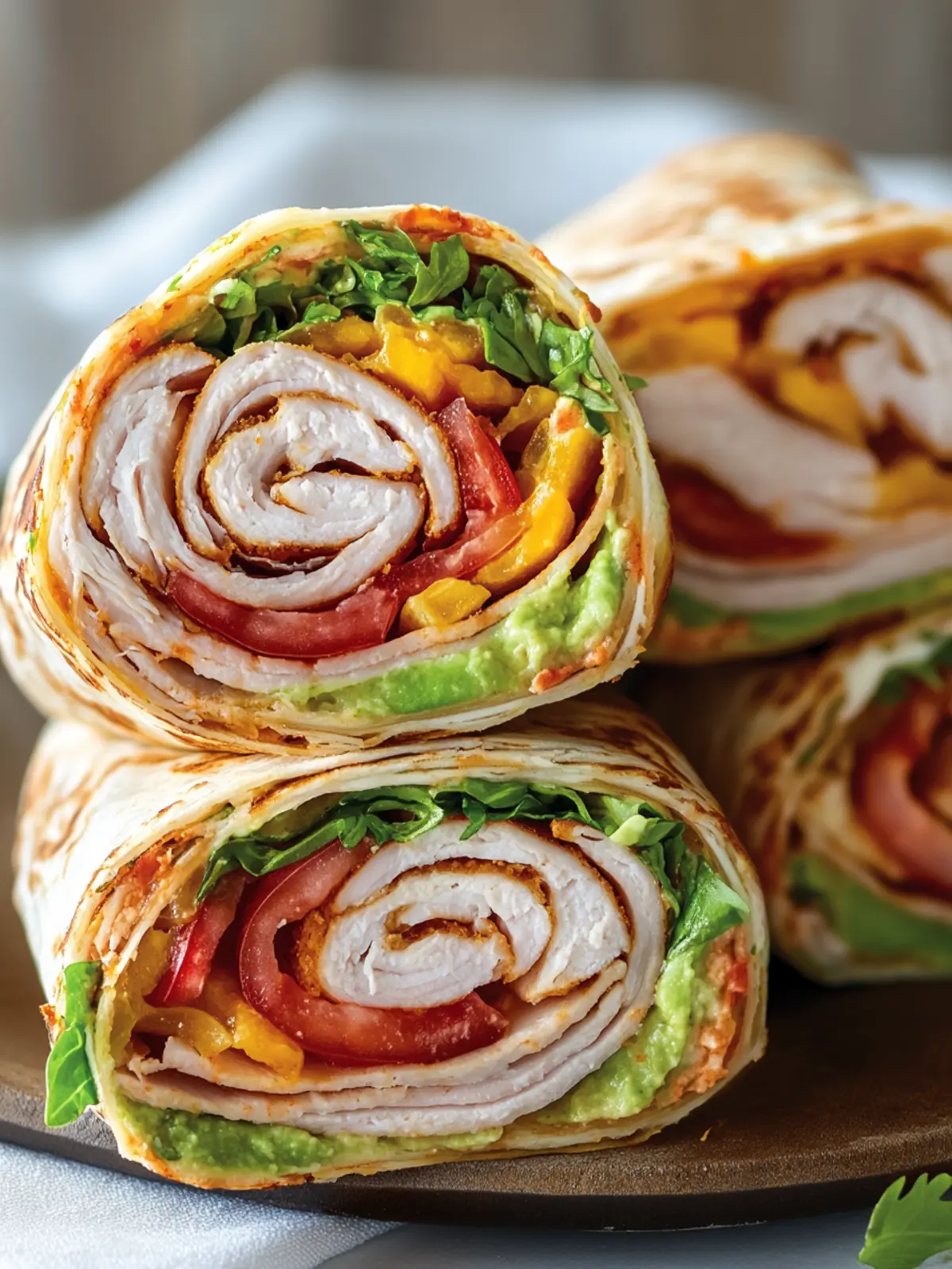 California Turkey Club Wraps: Quick, Fresh, and Flavor-Packed 5 California Turkey Club Wraps