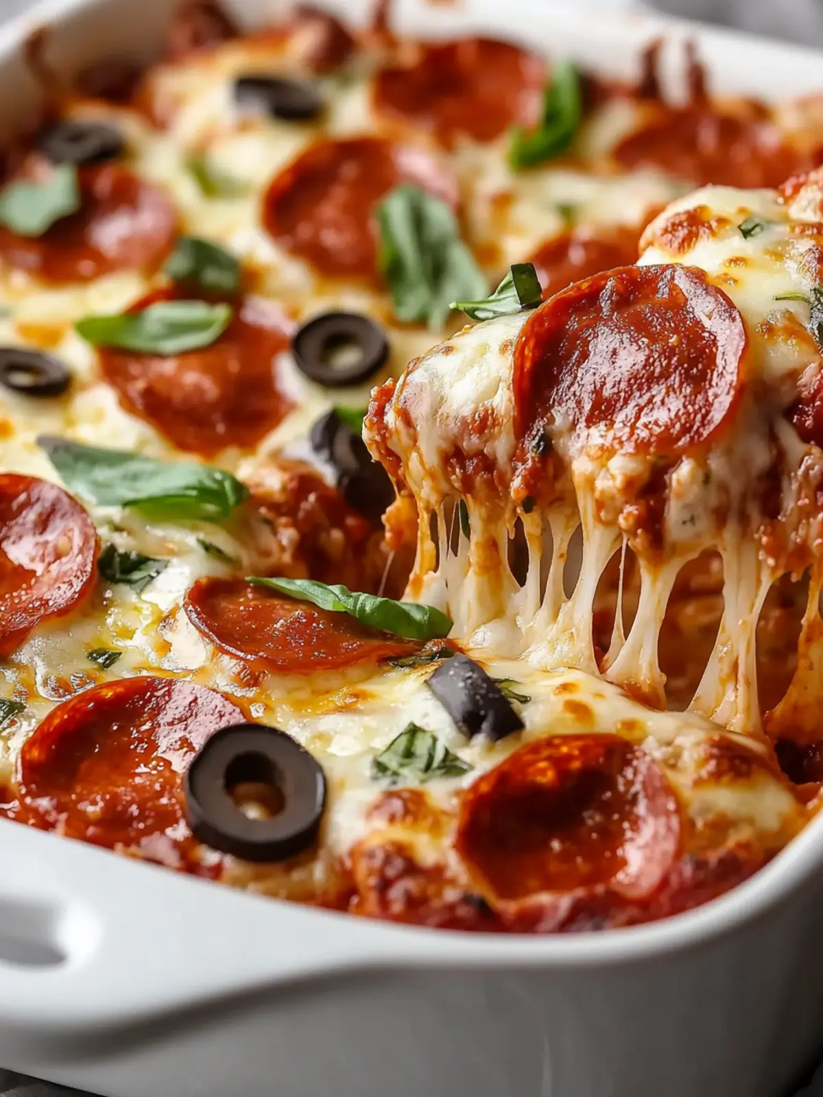 Delicious Low Carb Pizza Casserole You Can Make Tonight 5 Low Carb Pizza Casserole