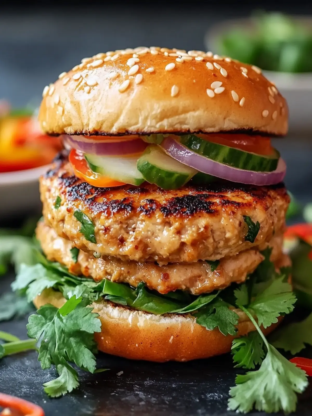Thai Peanut Turkey Burgers That Will Elevate Your BBQ Game 4 Thai Peanut Turkey Burgers