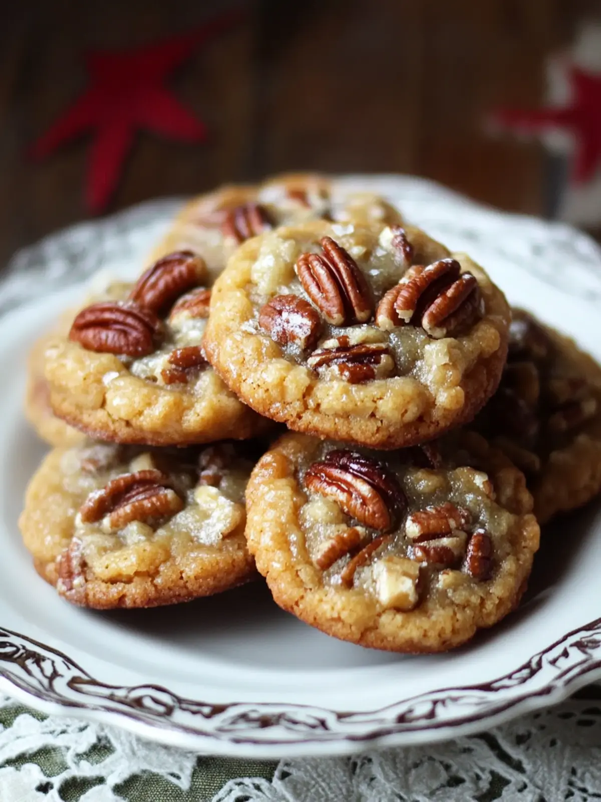 Pecan Pie Cookies: Chewy Delights You’ll Adore 2 Pecan Pie Cookies