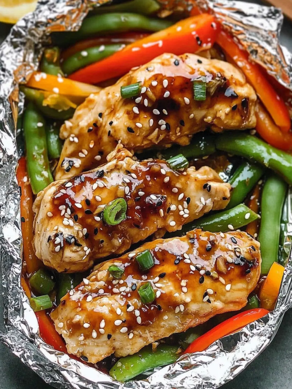 Savory Teriyaki Chicken Foil Packet Dinner Ready in 30 Minutes 3 Teriyaki Chicken Foil Packet Dinner