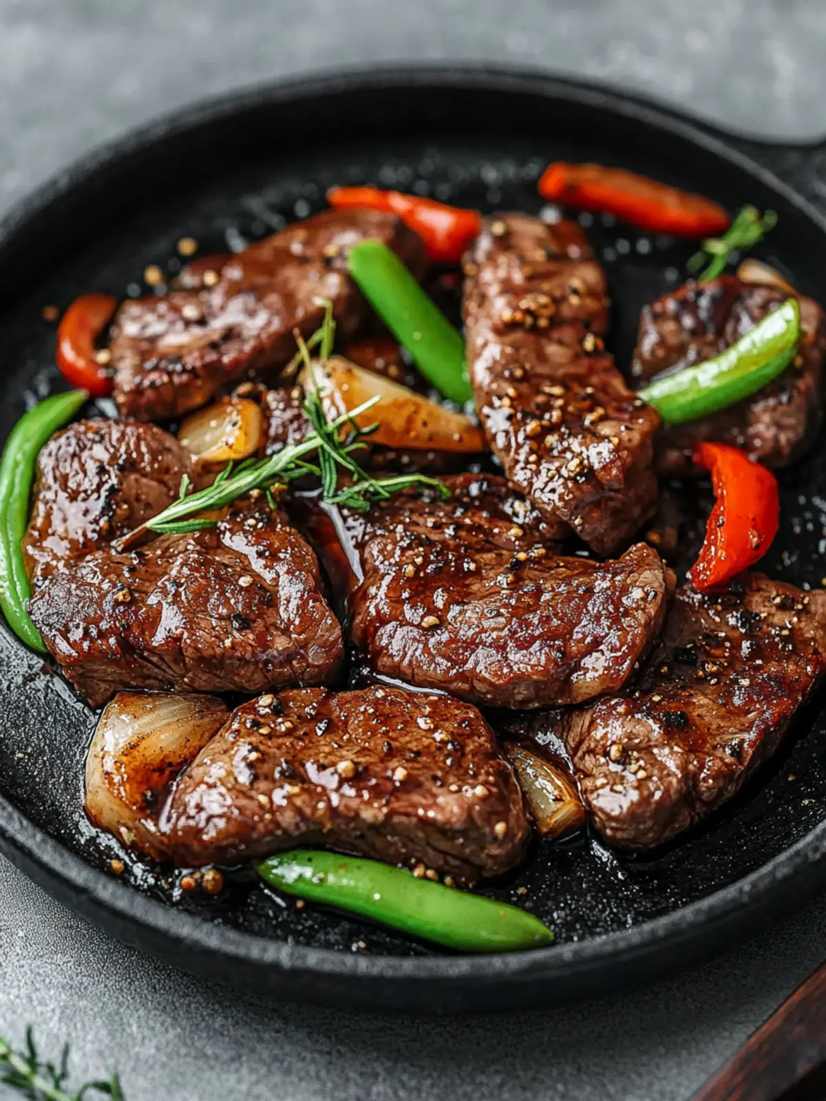 Savory Black Pepper Steak: Quick and Easy Weeknight Delight 5 Black Pepper Steak
