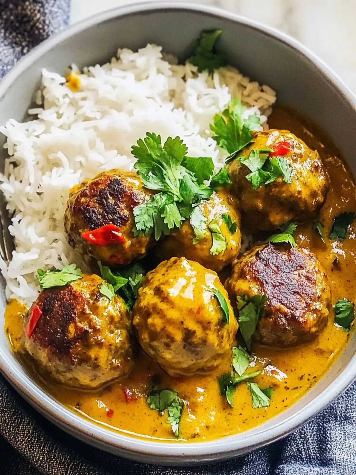 Jerk Meatballs in Coconut Curry Sauce for a Tropical Feast 5 Jerk Meatballs In Coconut Curry Sauce