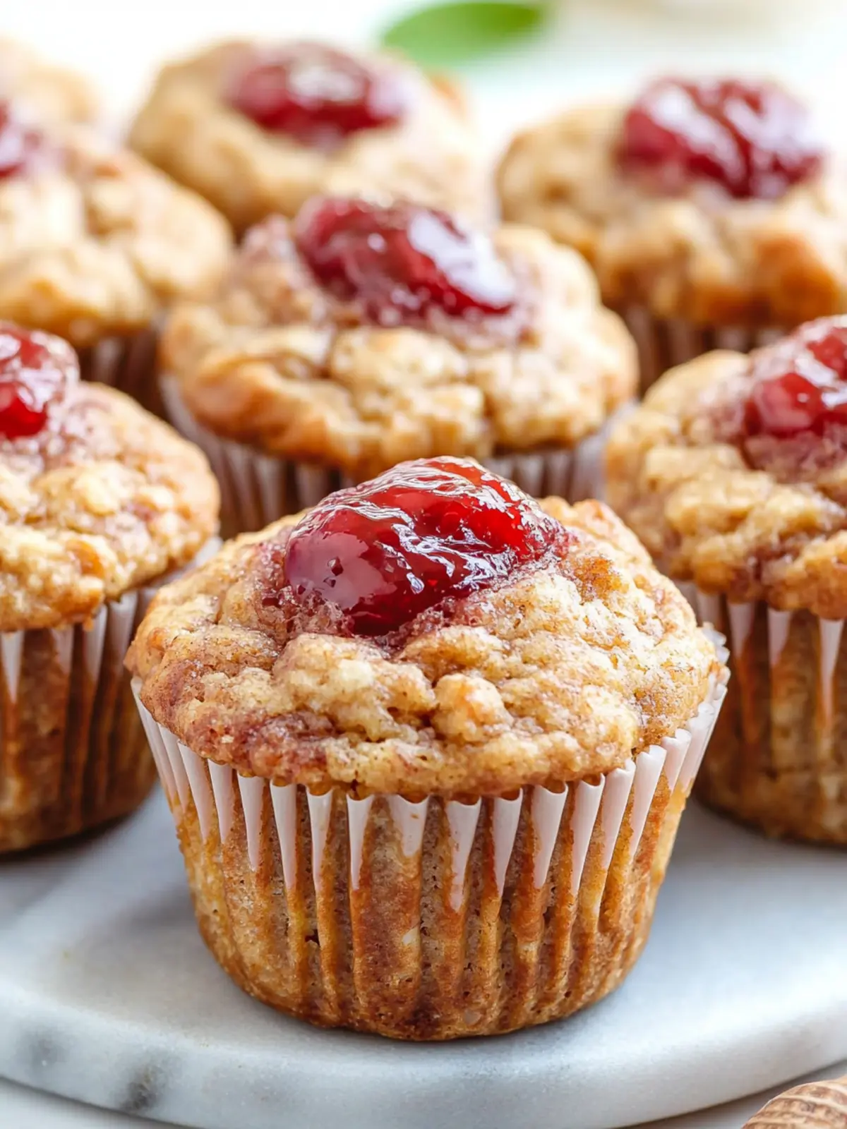 Vegan Peanut Butter and Jelly Muffins for Easy Mornings 3 Vegan Peanut Butter and Jelly Muffins