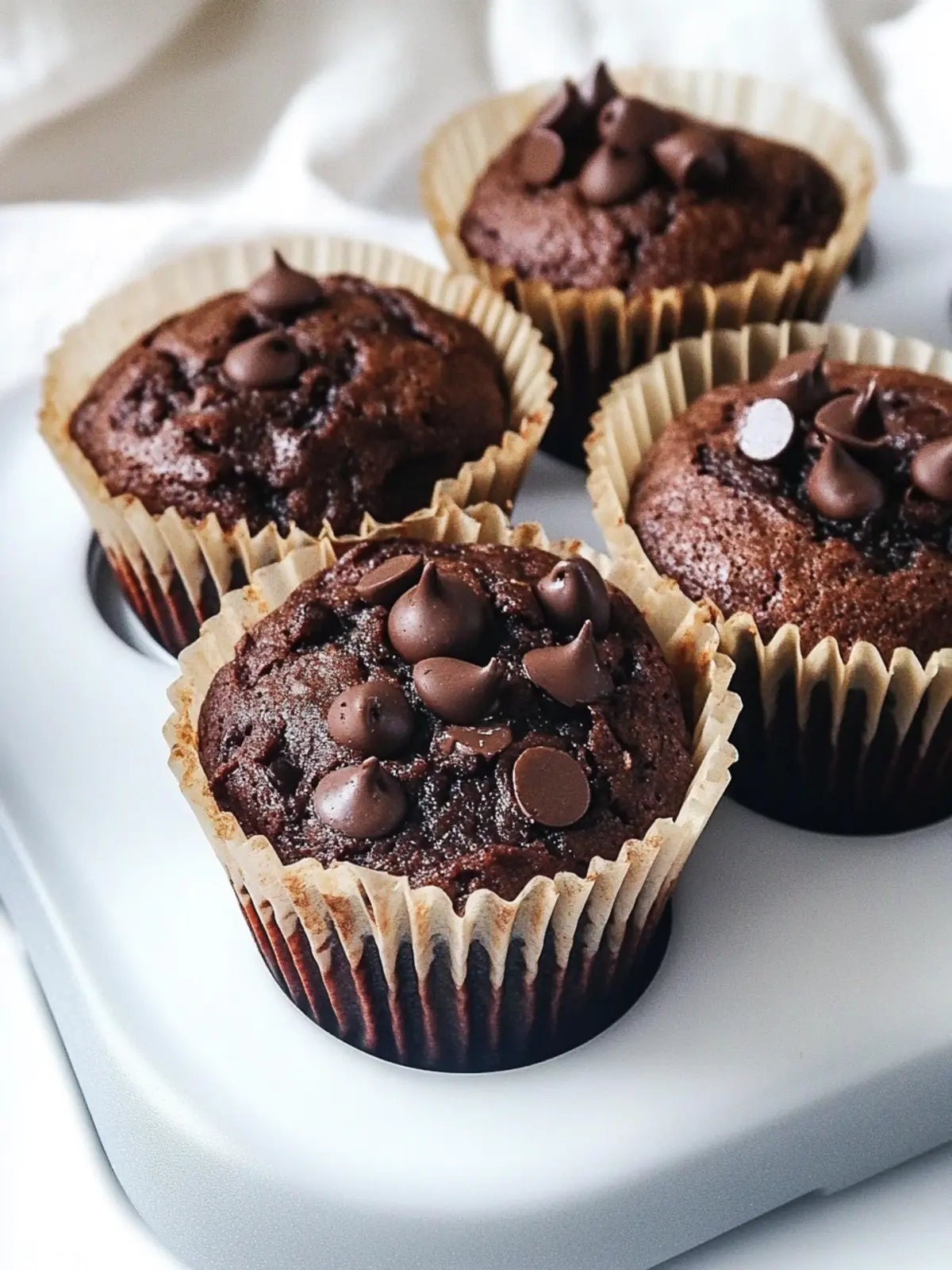 Chocolate Gingerbread Banana Bread Muffins: Cozy Comfort Treats 4 Chocolate Gingerbread Banana Bread Muffins