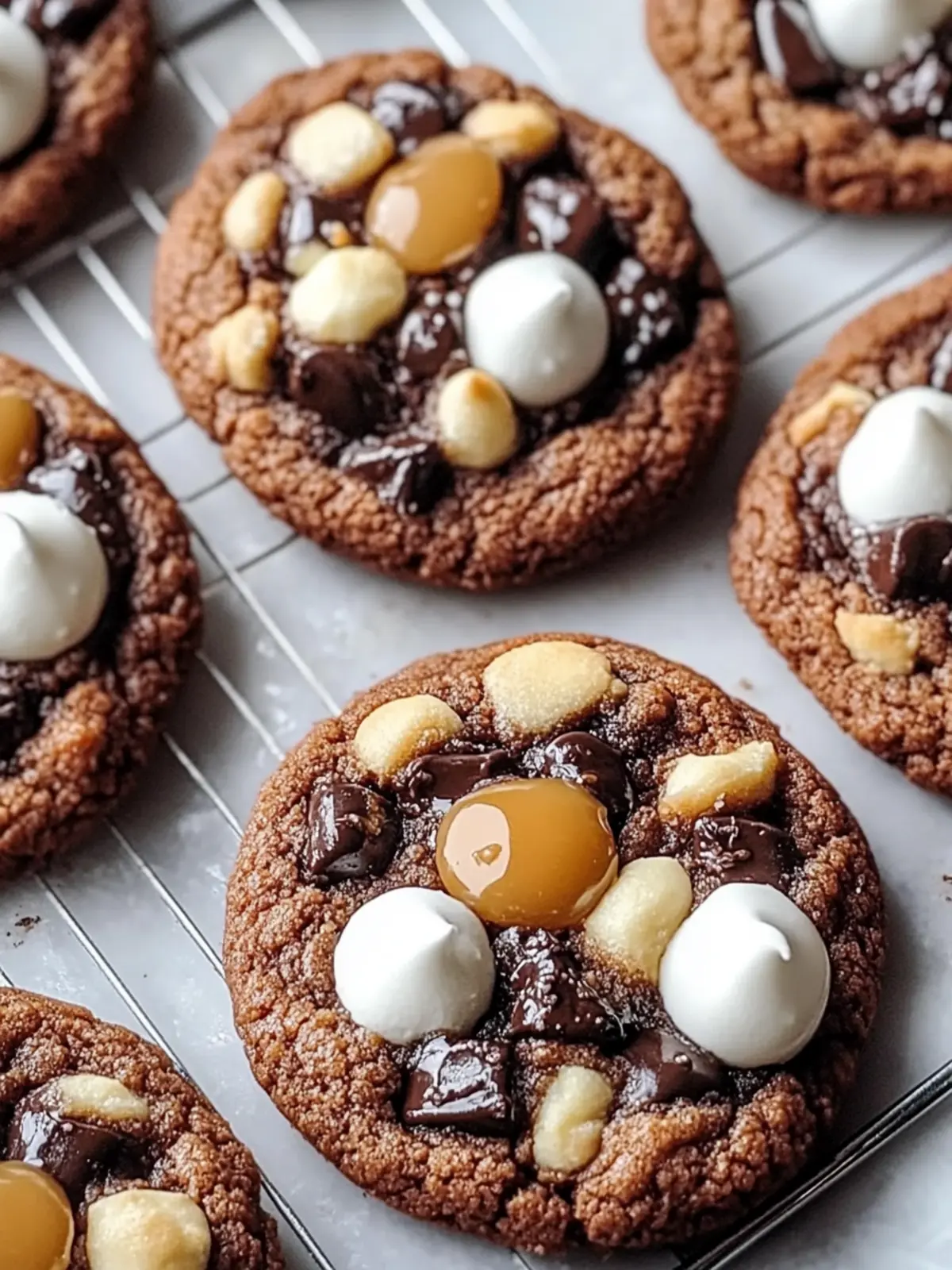 Chewy Rocky Road Cookies That'll Melt Your Heart 2 Chewy Rocky Road Cookies