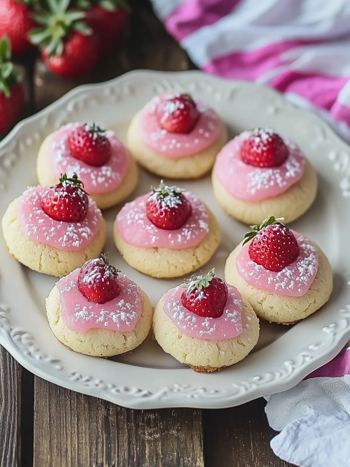 Easy Strawberry Kiss Cookies for Sweet Festive Moments 5 Easy Strawberry Kiss Cookies
