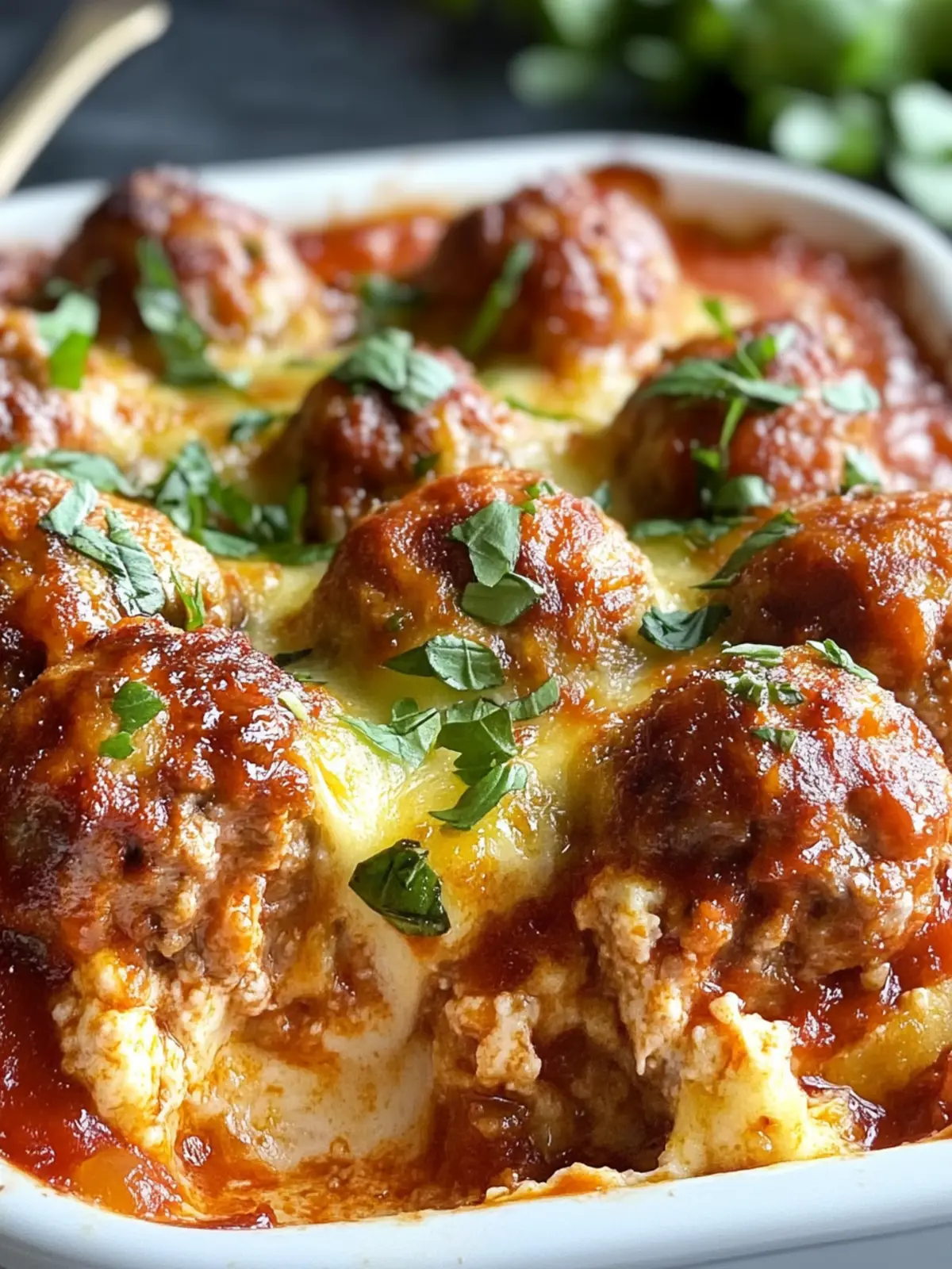 Effortless Dump-and-Bake Meatball Casserole for Busy Nights 5 Dump-and-Bake Meatball Casserole