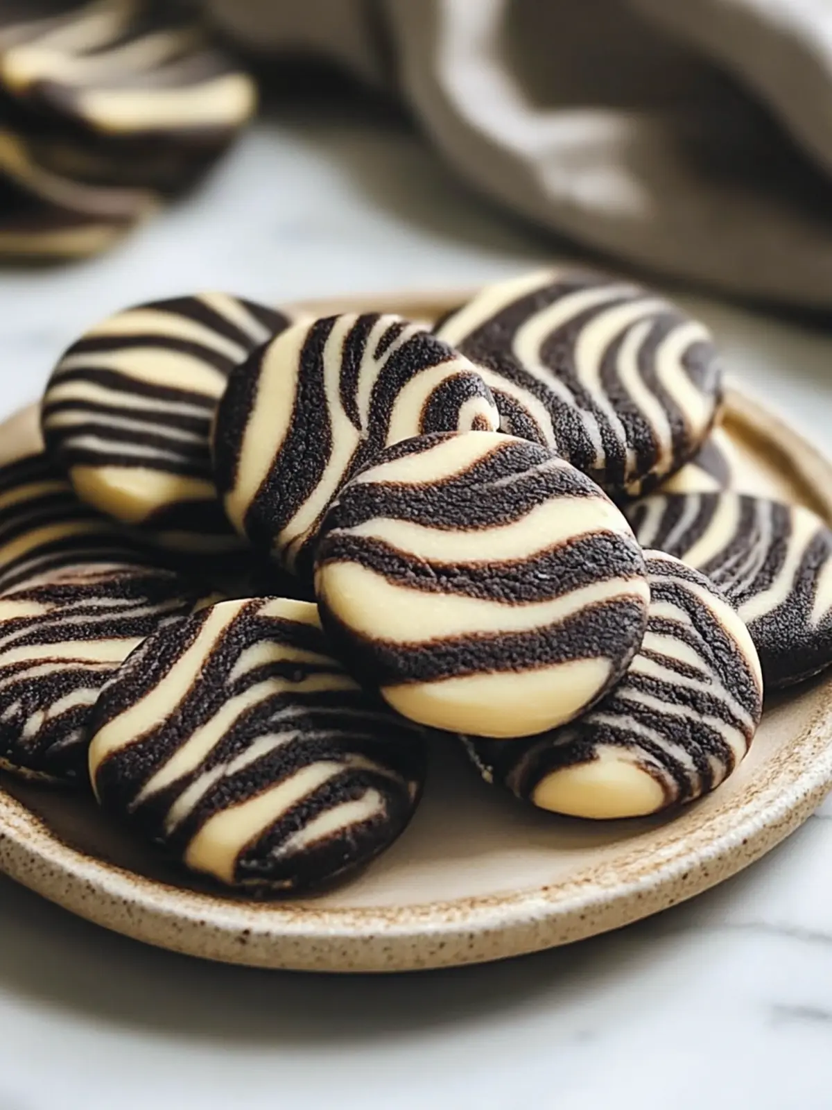 Swirled Zebra Cookies: A Fun, Delicious Twist on Tradition 2 Zebra Cookies