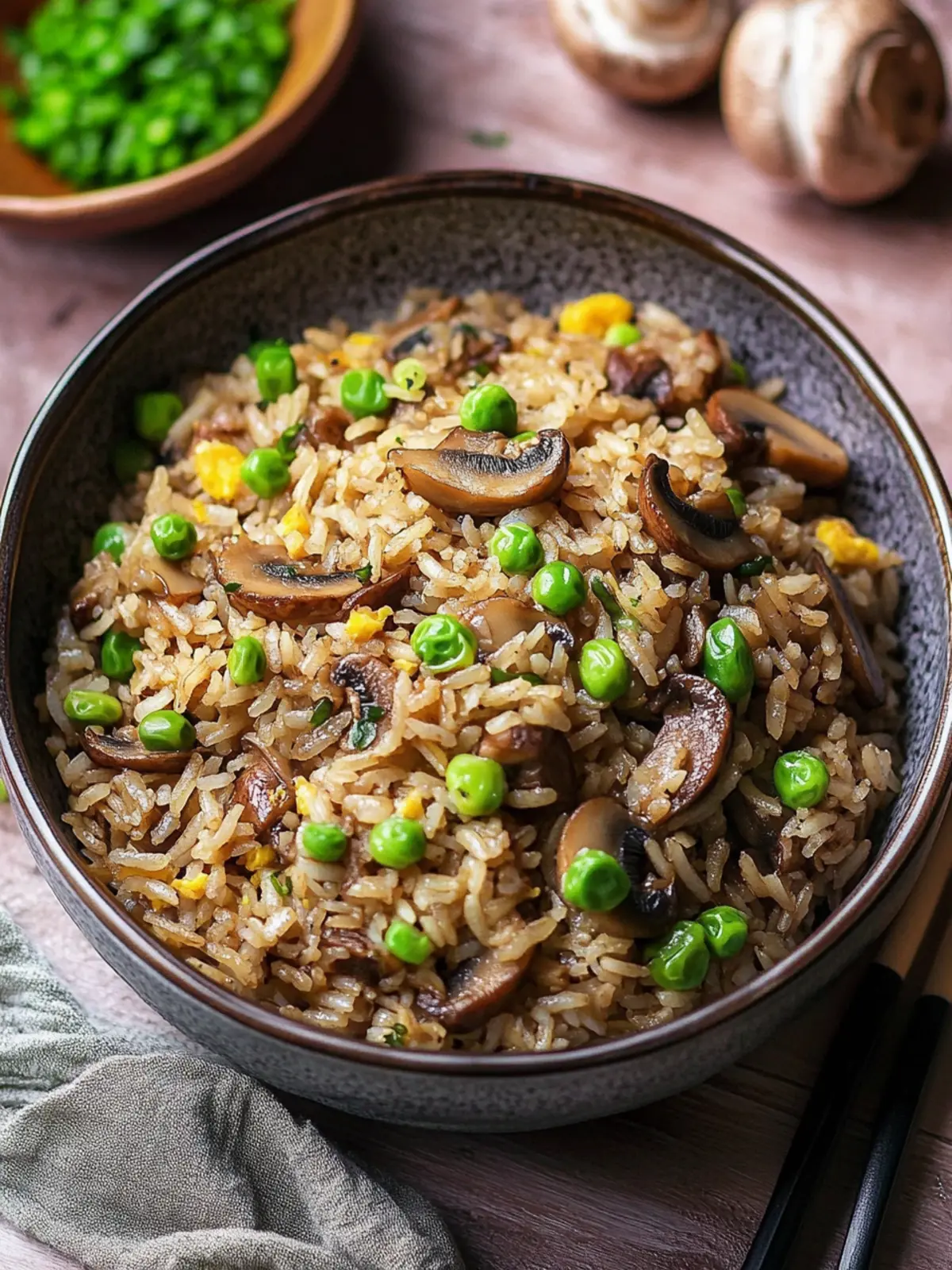 Mushroom Fried Rice: Simple, Savory, and Satisfying Delight 5 Mushroom Fried Rice