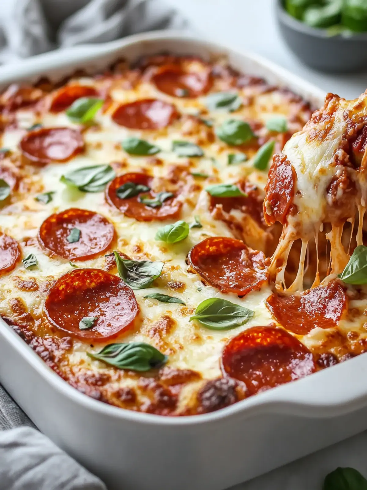 Delicious Low Carb Pizza Casserole You Can Make Tonight 2 Low Carb Pizza Casserole