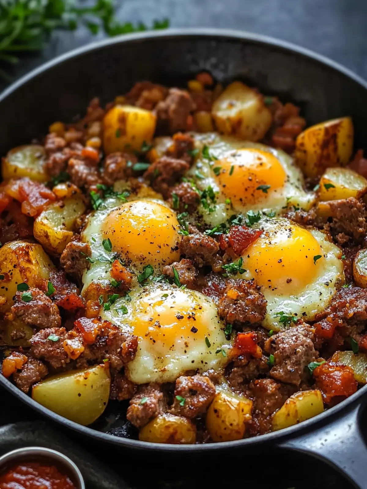Satisfy Mornings with a Meat and Potatoes Breakfast Skillet 3 Meat and Potatoes Breakfast Skillet