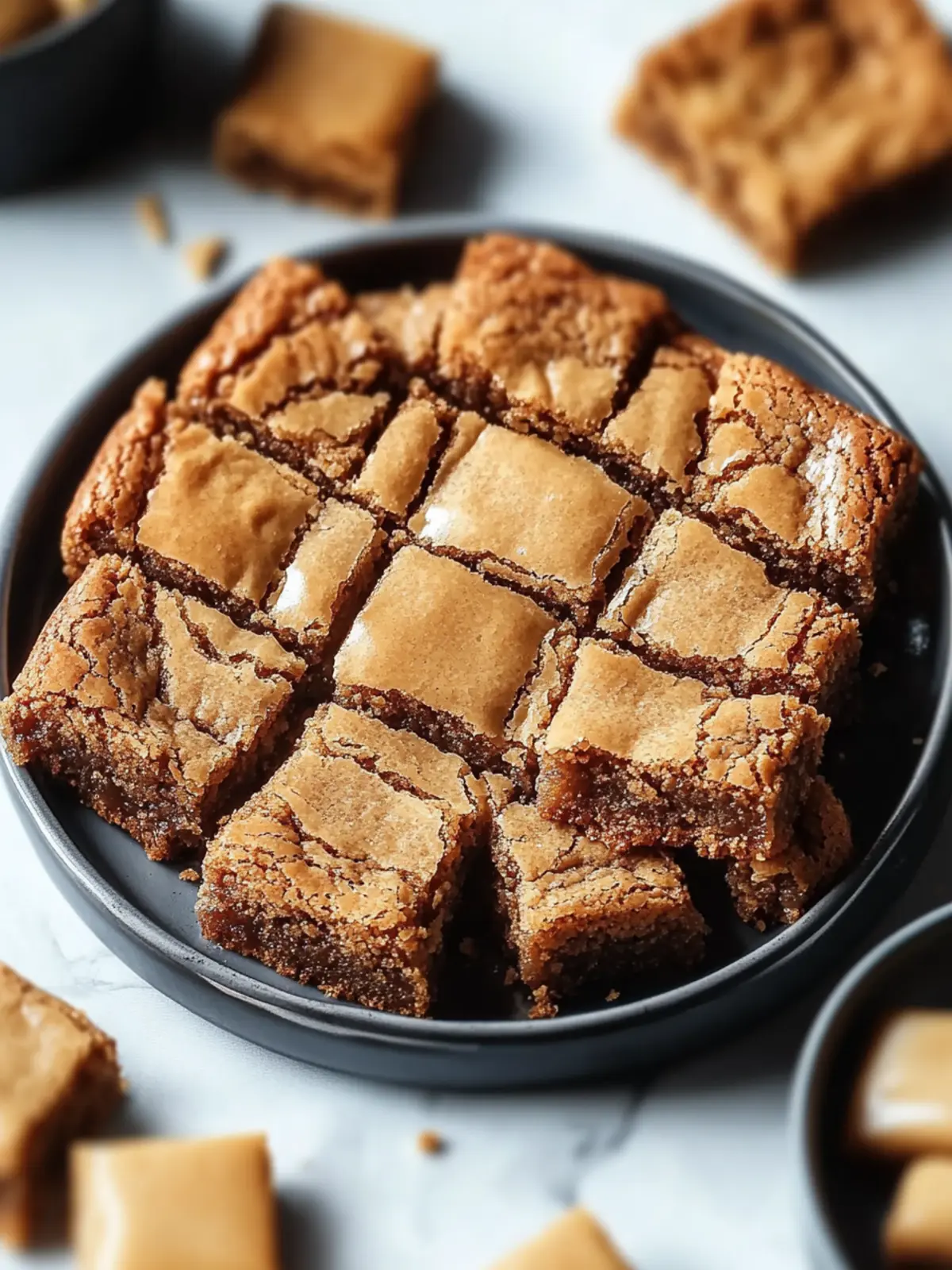Decadent Biscoff Blondies You Can’t Resist Baking Today 3 Biscoff Blondies