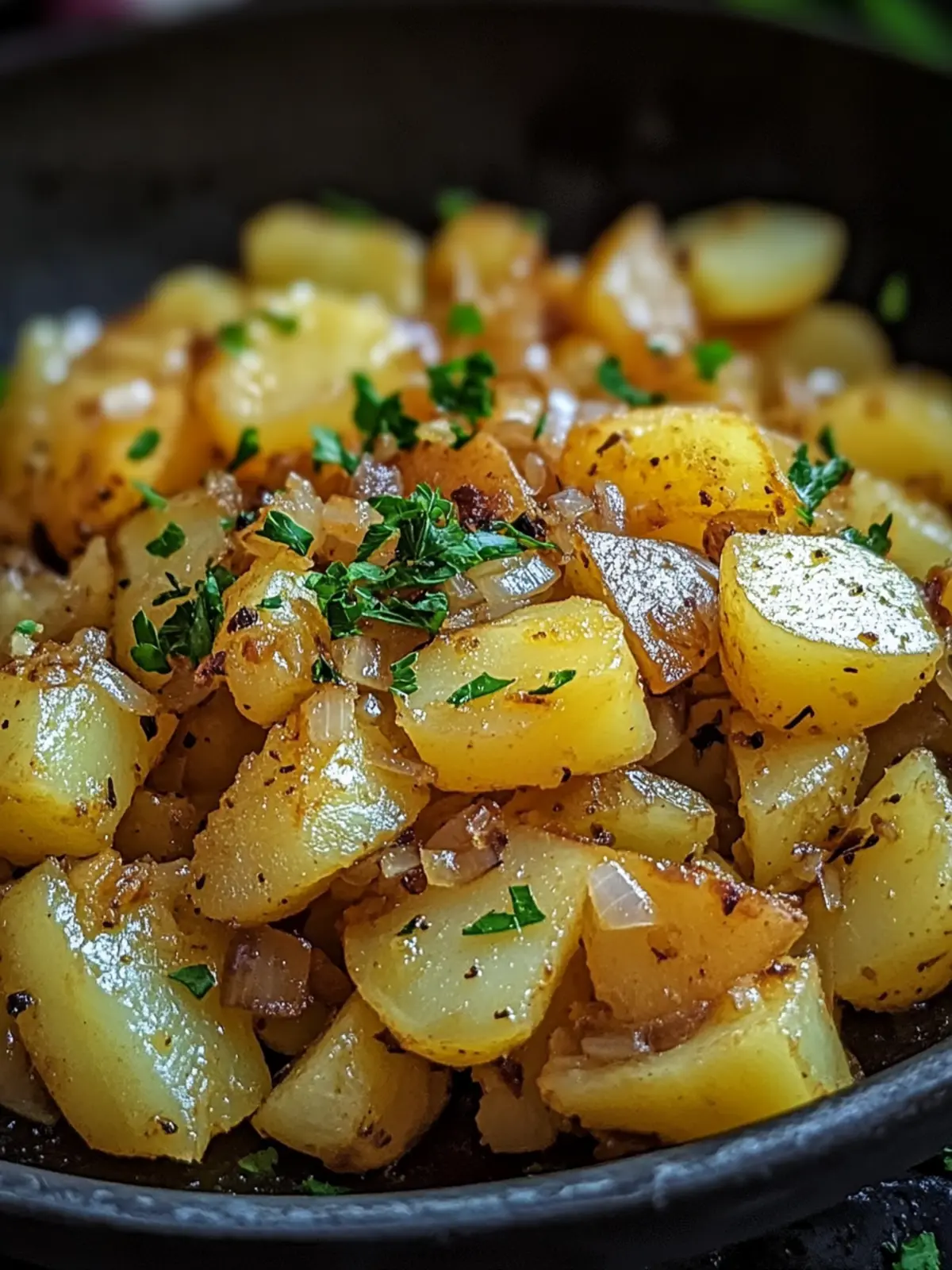 Crispy Potato and Onion Sauté: A Comfort Food Delight 2 Crispy Potato and Onion Sauté
