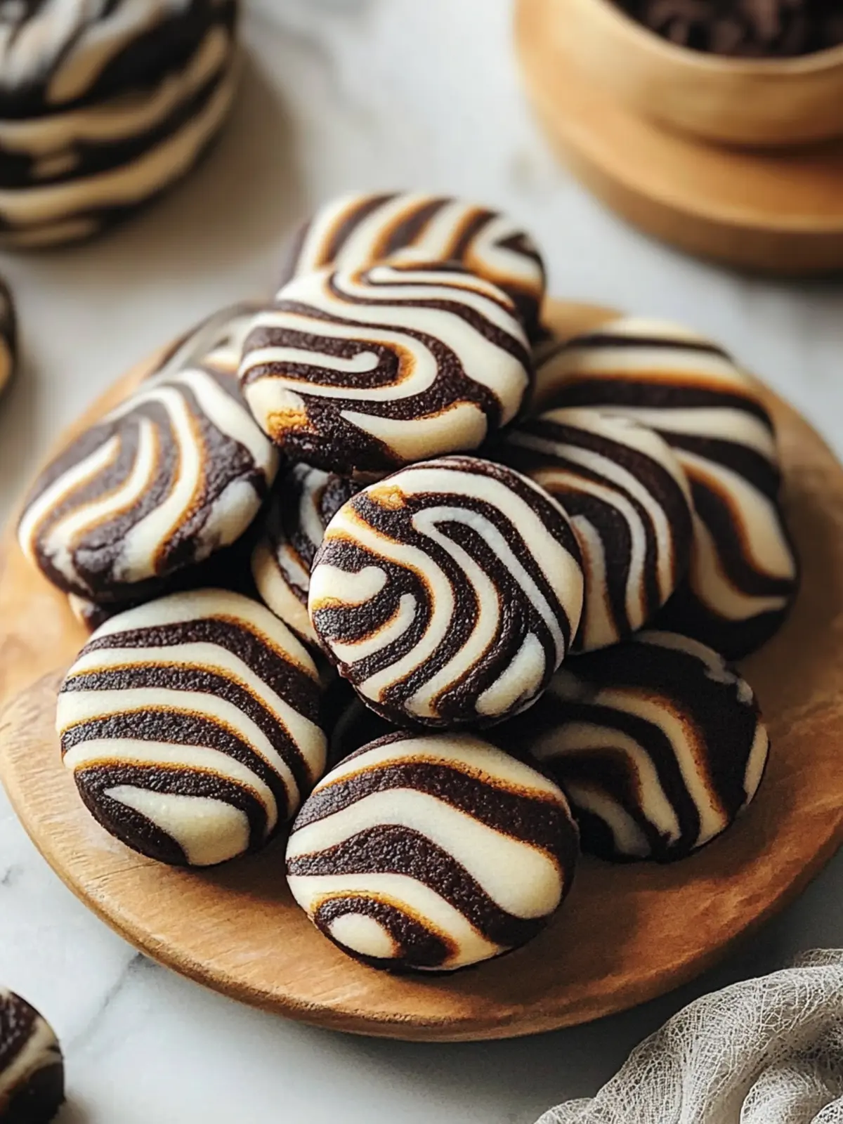 Swirled Zebra Cookies: A Fun, Delicious Twist on Tradition 5 Zebra Cookies