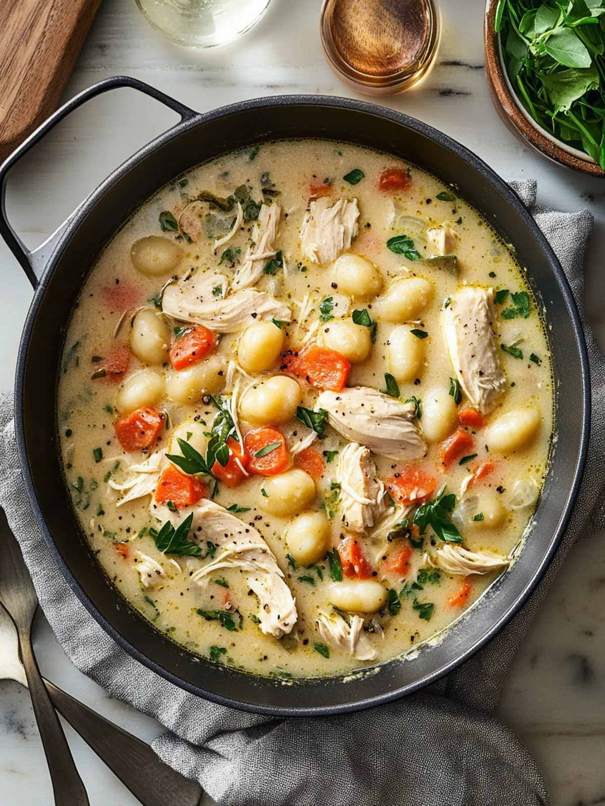 Comforting Chicken and Gnocchi Soup for Cozy Nights 4 Chicken and Gnocchi Soup