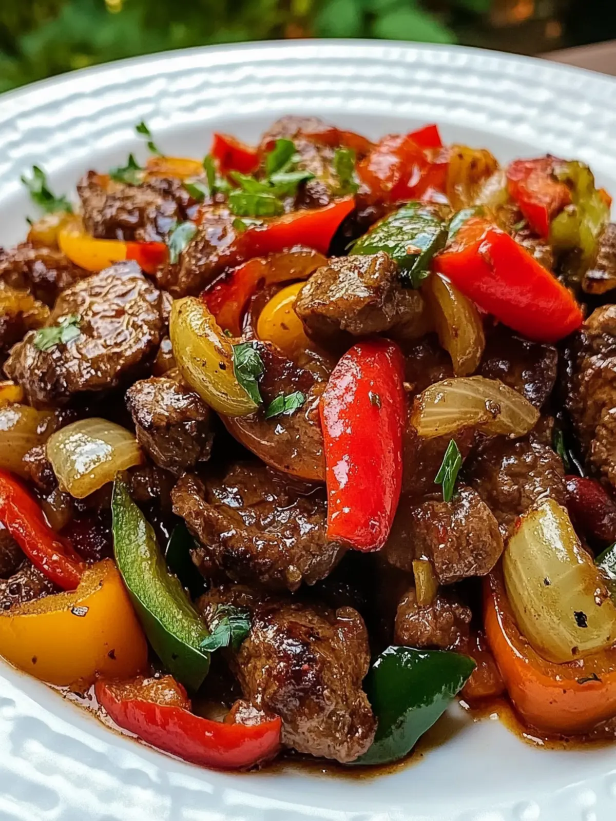 Pepper Steak with Bell Peppers and Onion: A Flavor Explosion! 3 Pepper Steak with Bell Peppers and Onion