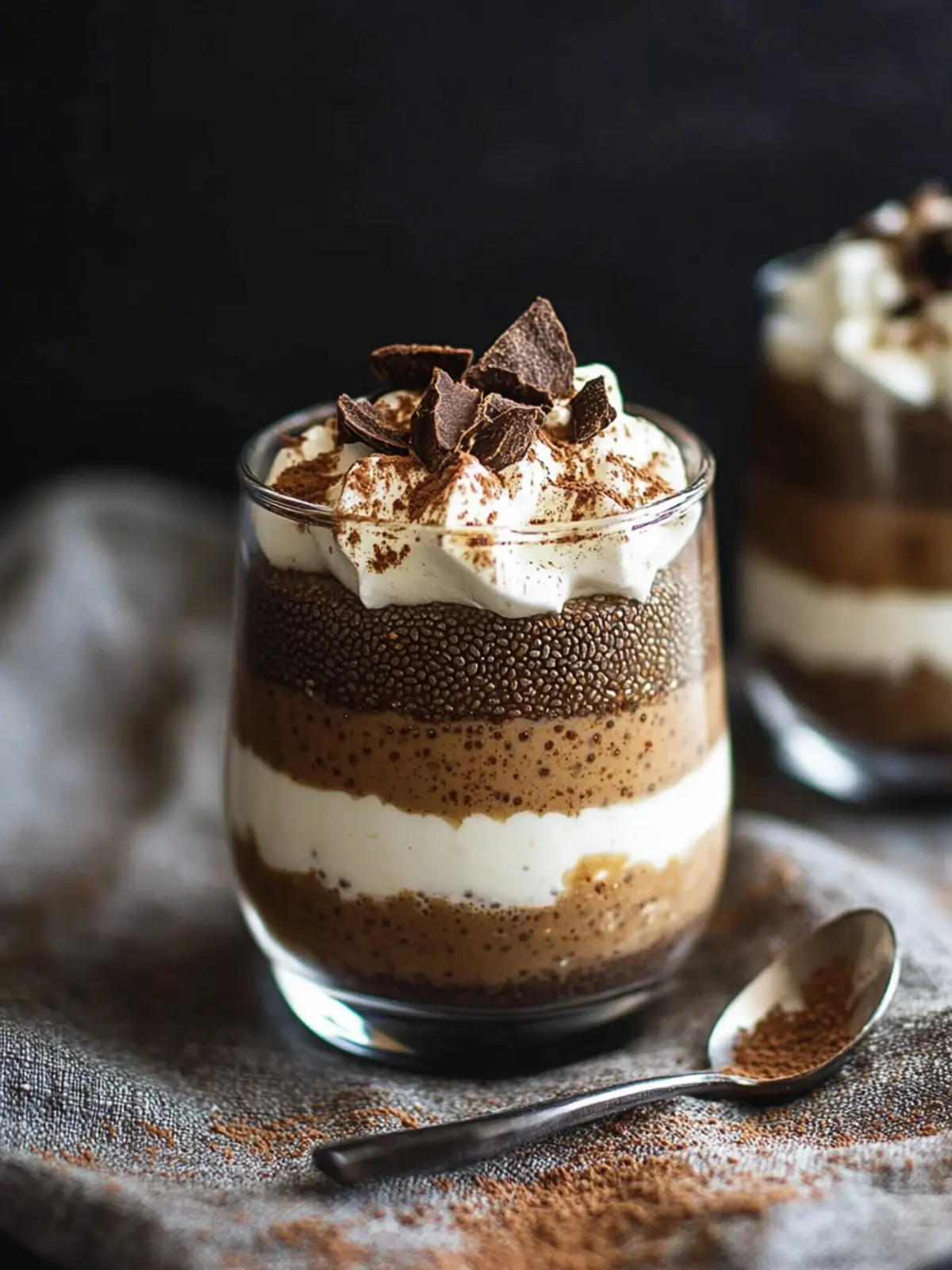 Tiramisu Chia Pudding With Greek Yogurt for Guilt-Free Bliss 5 Tiramisu Chia Pudding With Greek Yogurt
