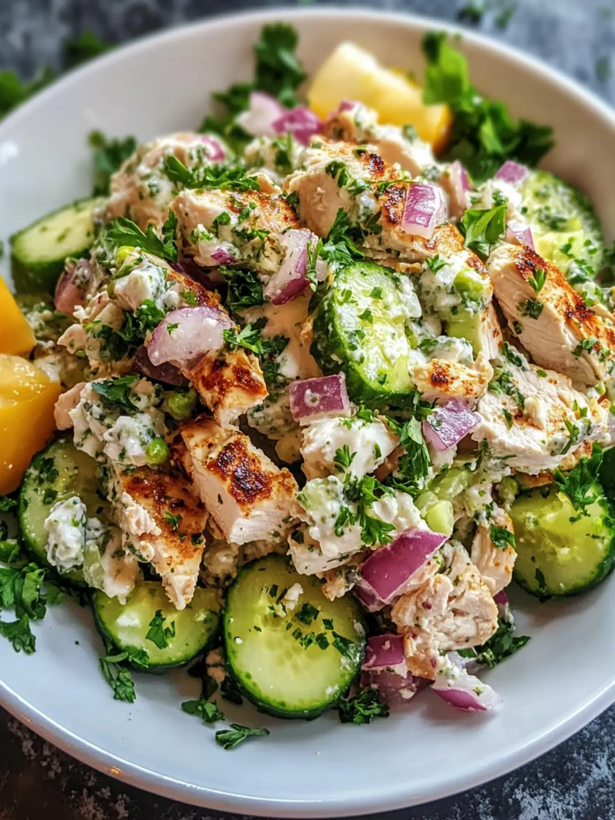 Savory High Protein Chicken Salad with Cottage Cheese Delight 4 High Protein Chicken Salad with Cottage Cheese