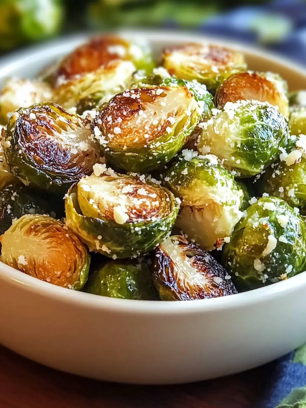 Crispy Parmesan Roasted Brussels Sprouts That'll Wow Your Family 5 Crispy Parmesan Roasted Brussels Sprouts
