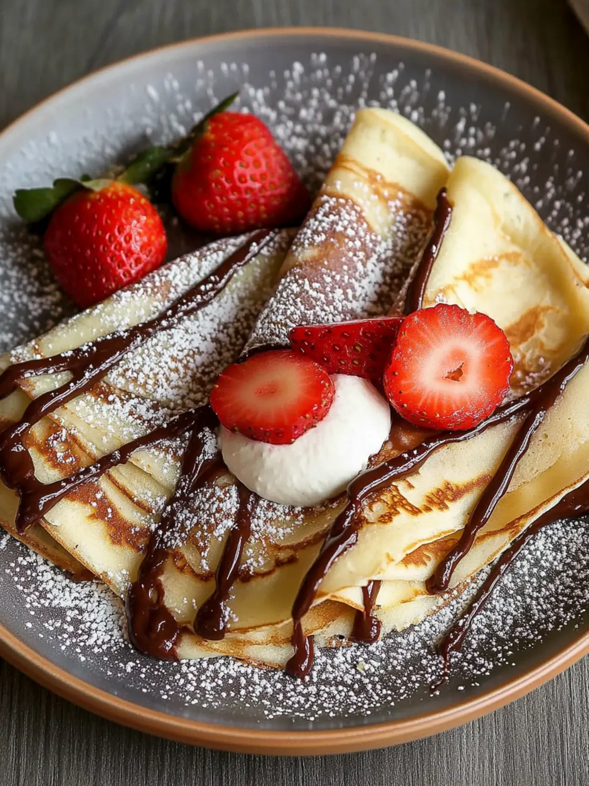 Delightful Authentic French Nutella Strawberry Crepes Recipe 3 Authentic French Nutella Strawberry Crepes