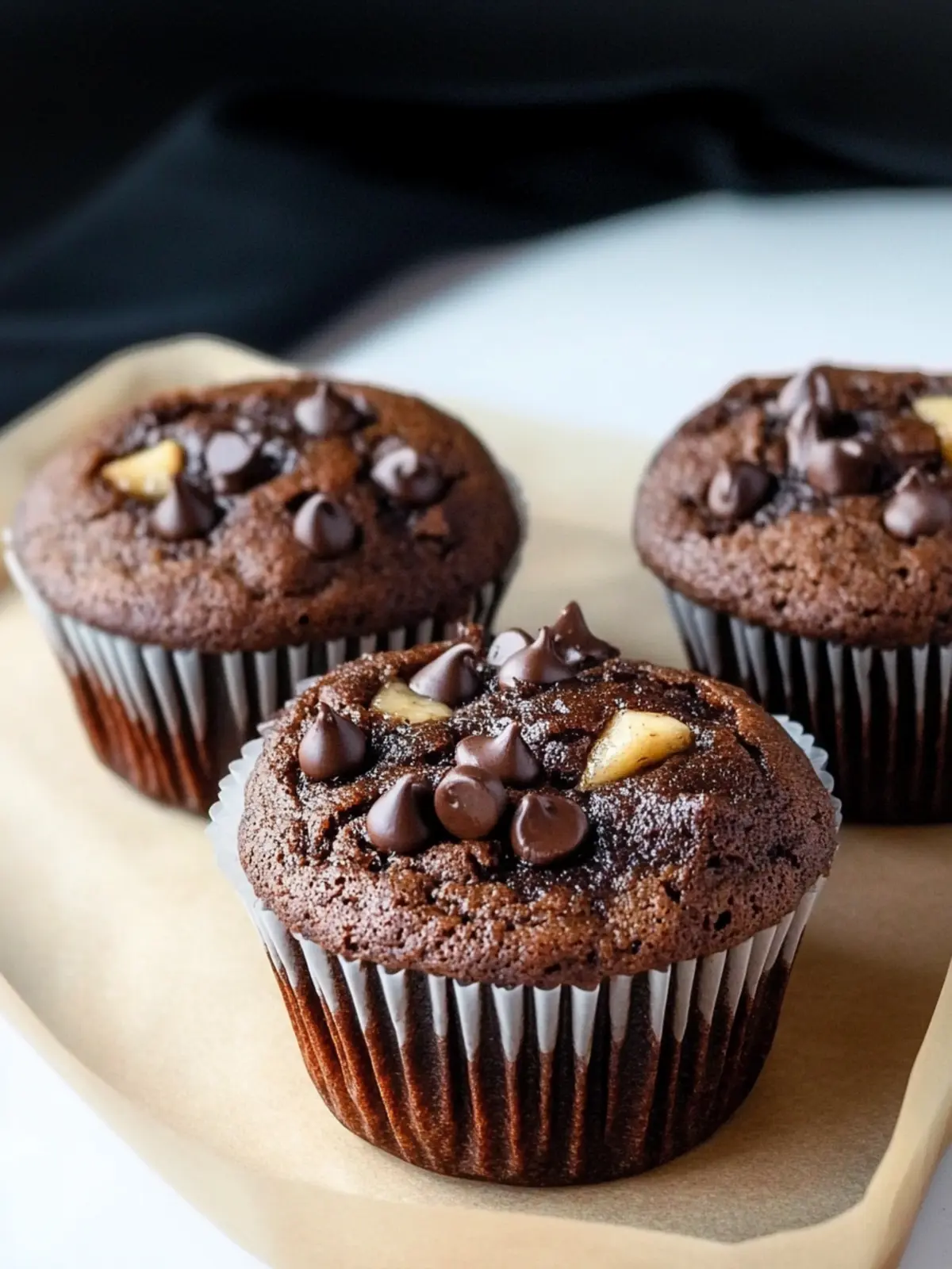 Chocolate Gingerbread Banana Bread Muffins: Cozy Comfort Treats 3 Chocolate Gingerbread Banana Bread Muffins