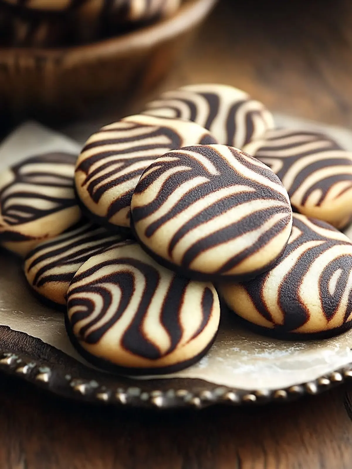 Swirled Zebra Cookies: A Fun, Delicious Twist on Tradition 4 Zebra Cookies