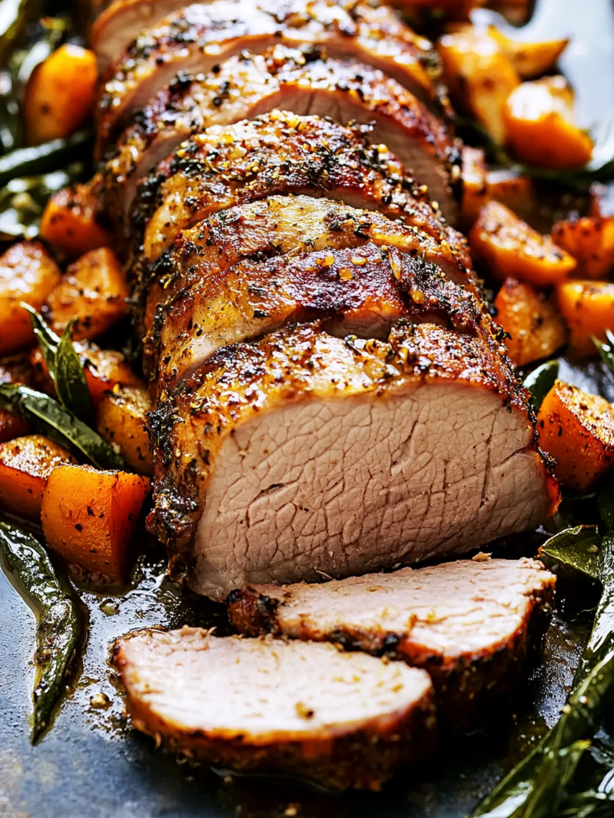 Tender and Juicy Pork Loin Roast with Honey Garlic Magic 4 Tender and Juicy Pork Loin Roast