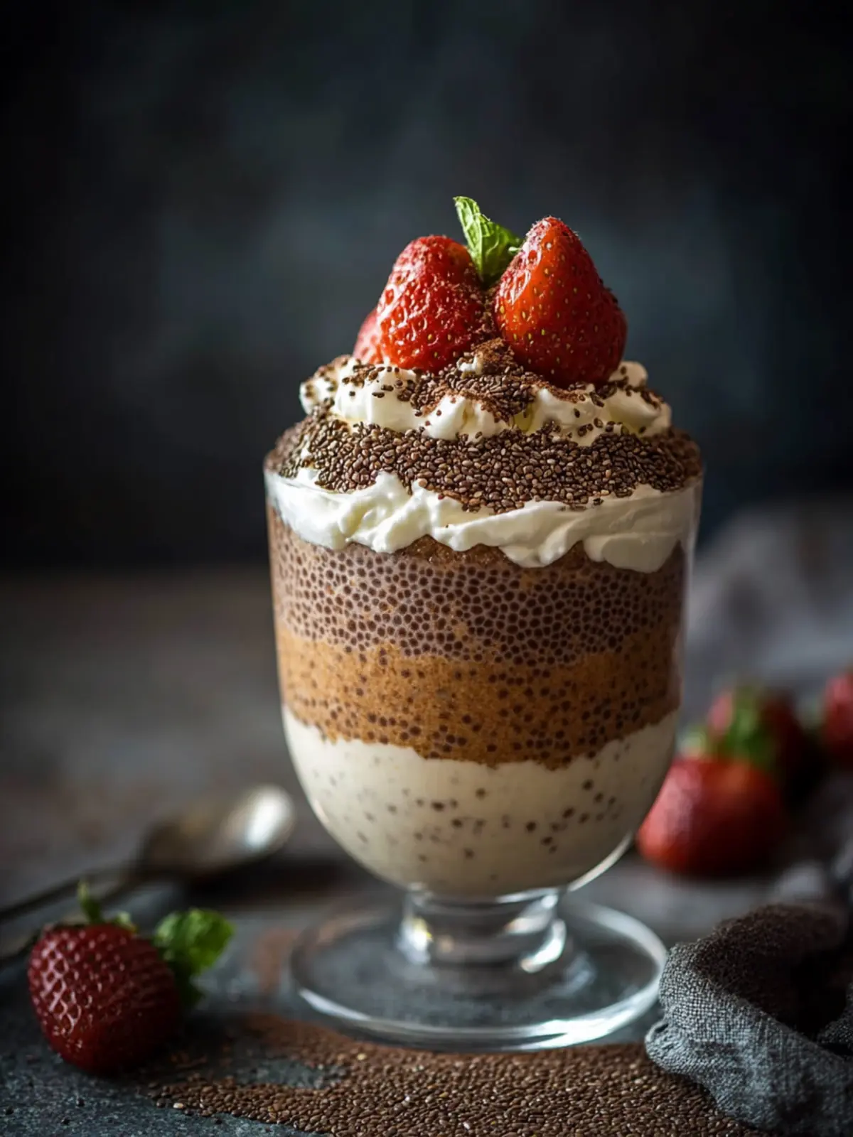 Tiramisu Chia Pudding With Greek Yogurt for Guilt-Free Bliss 3 Tiramisu Chia Pudding With Greek Yogurt