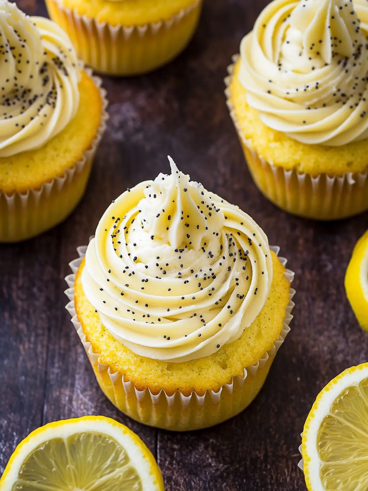 Delightful Lemon Poppy Seed Cupcakes to Brighten Your Day 4 Lemon Poppy Seed Cupcakes