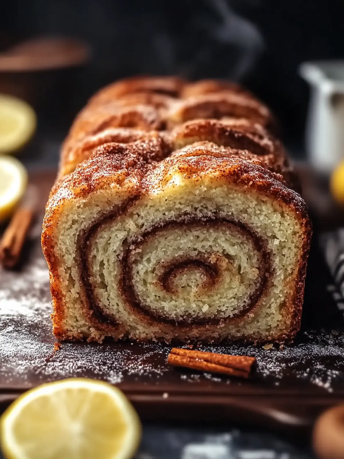 Moist Cinnamon Swirl Loaf Perfect for Cozy Weekend Mornings 5 Moist Cinnamon Swirl Loaf