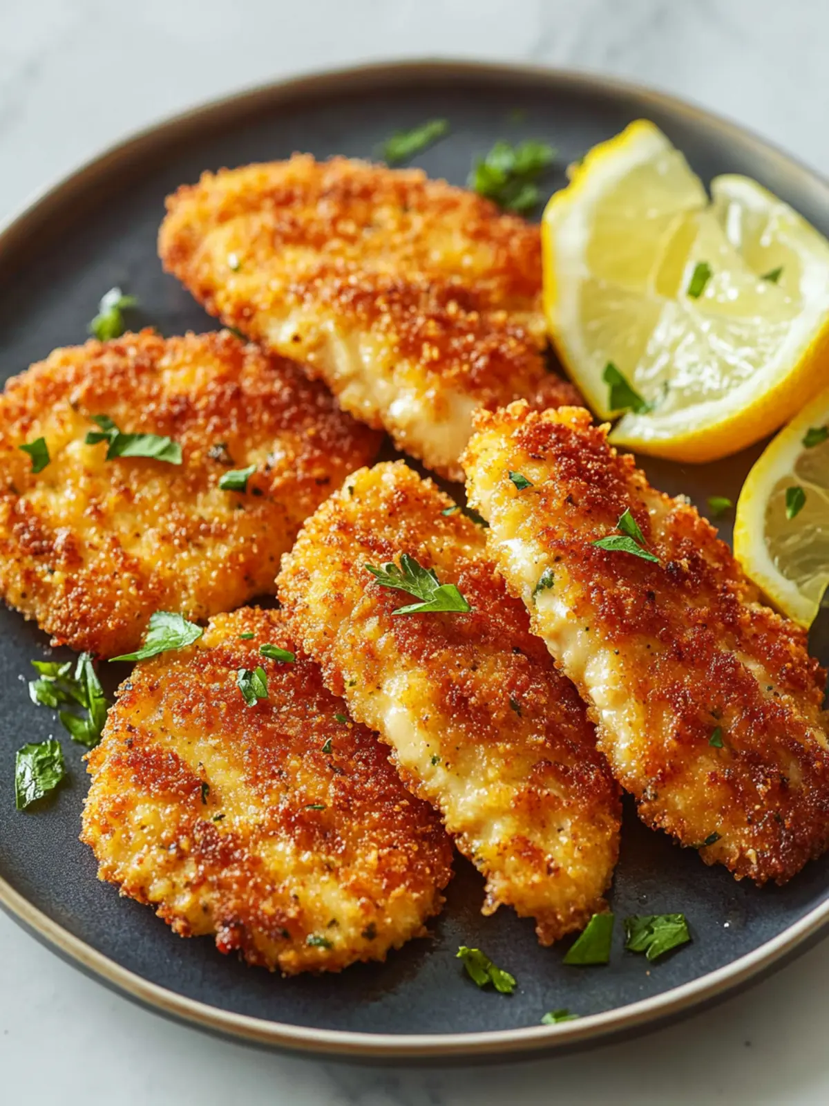 Crispy Breaded Chicken Cutlets in 30 Minutes or Less 2 Crispy Breaded Chicken Cutlets