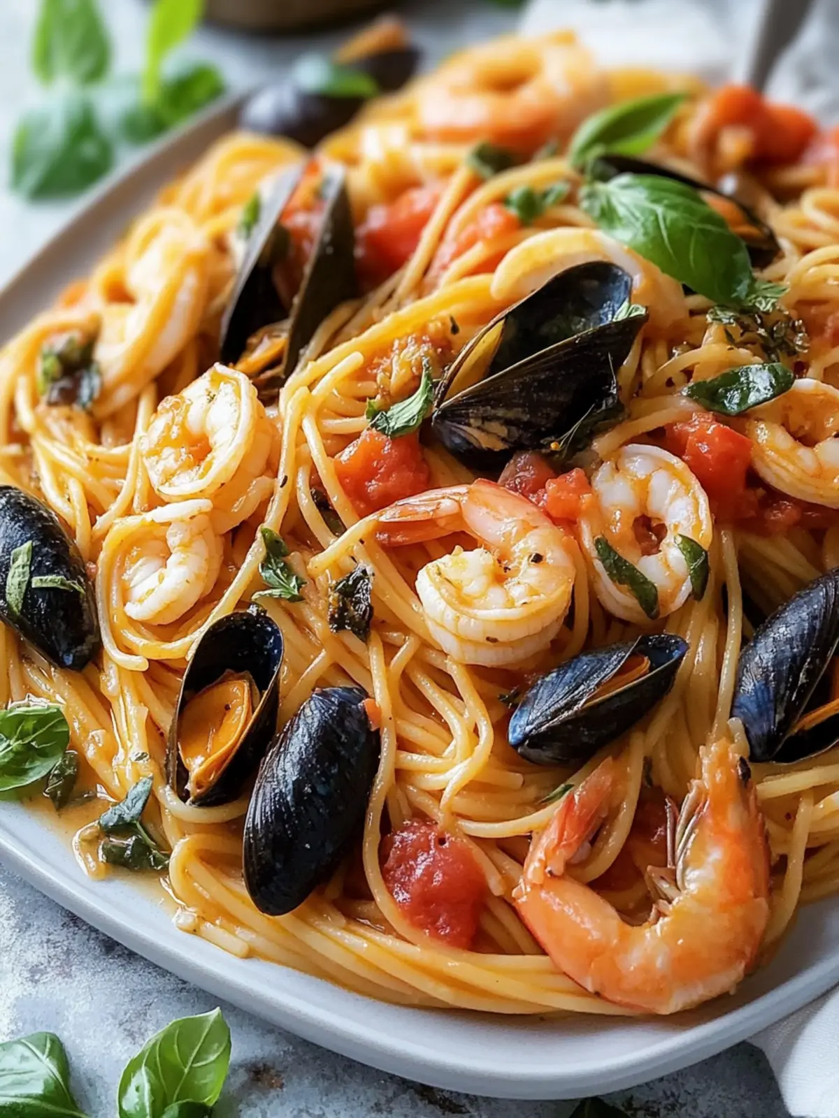Frutti di Mare Seafood Spaghetti Ready in 30 Minutes 2 Frutti di Mare – Seafood Spaghetti