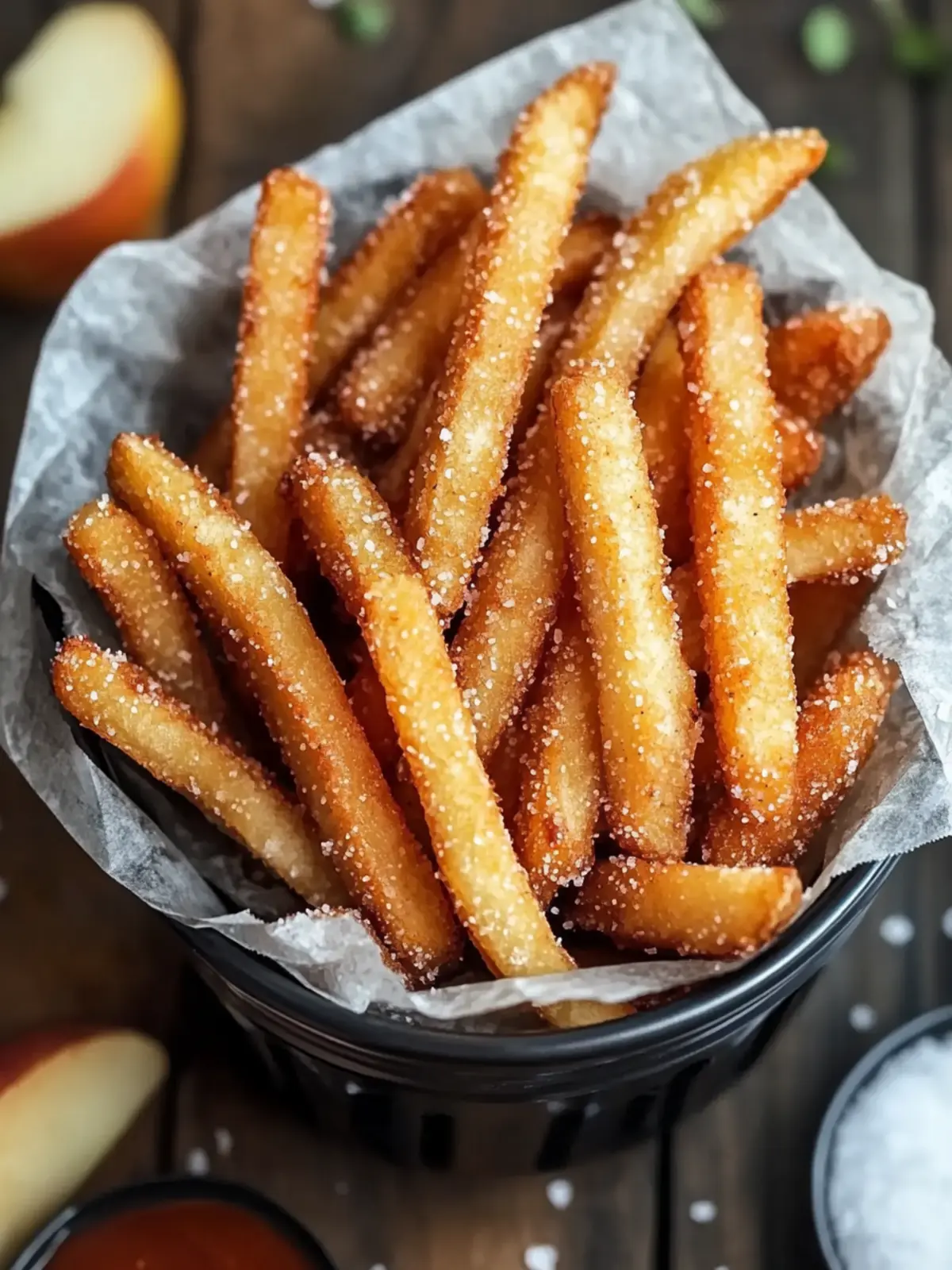 Crispy Air Fryer Apple Fries: Sweet, Easy, Guilt-Free Delight 3 Crispy Air Fryer Apple Fries