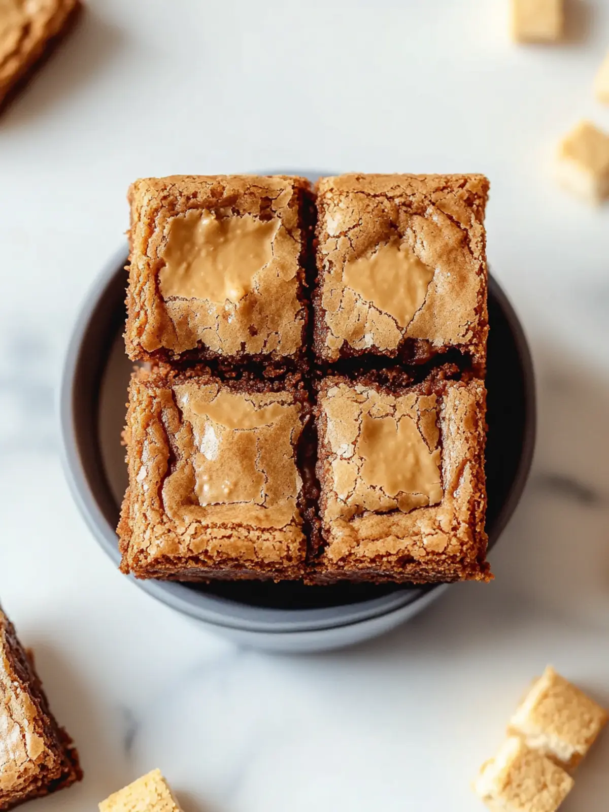 Decadent Biscoff Blondies You Can’t Resist Baking Today 2 Biscoff Blondies