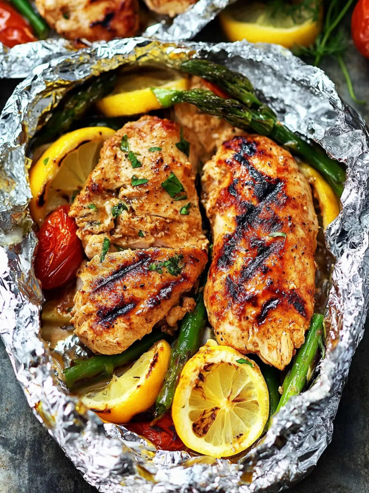 Savor Juicy Chicken Foil Packets for Effortless Meals 3 Chicken Foil Packets