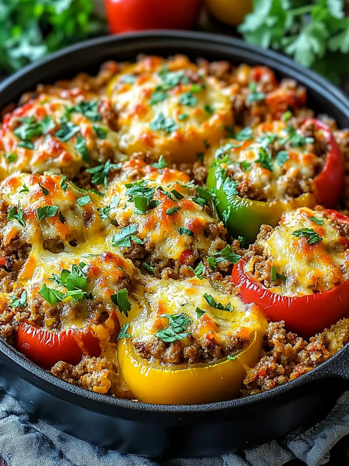 Savory Stuffed Bell Pepper Casserole for Cozy Family Nights 4 Stuffed Bell Pepper Casserole