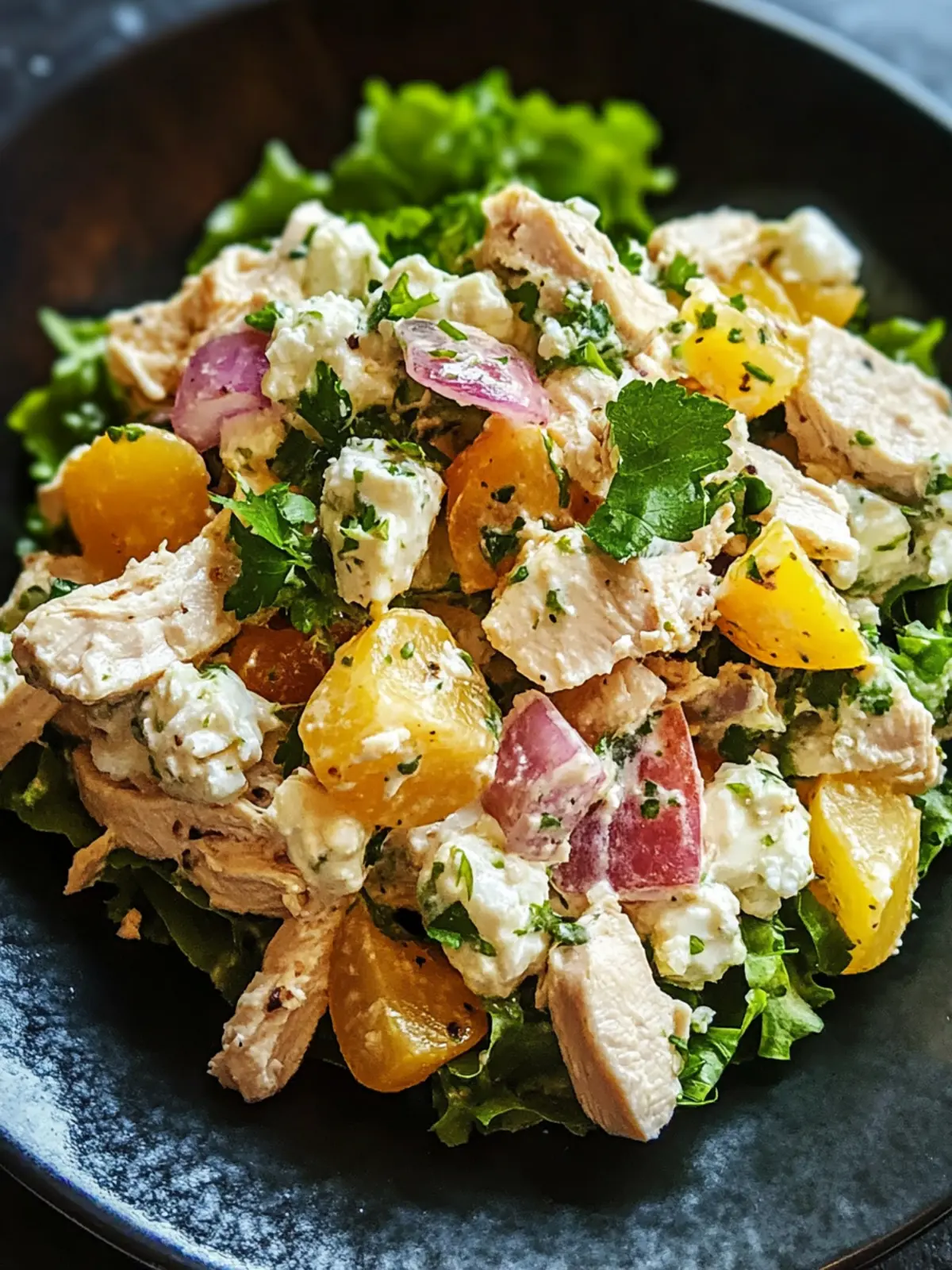 Savory High Protein Chicken Salad with Cottage Cheese Delight 3 High Protein Chicken Salad with Cottage Cheese