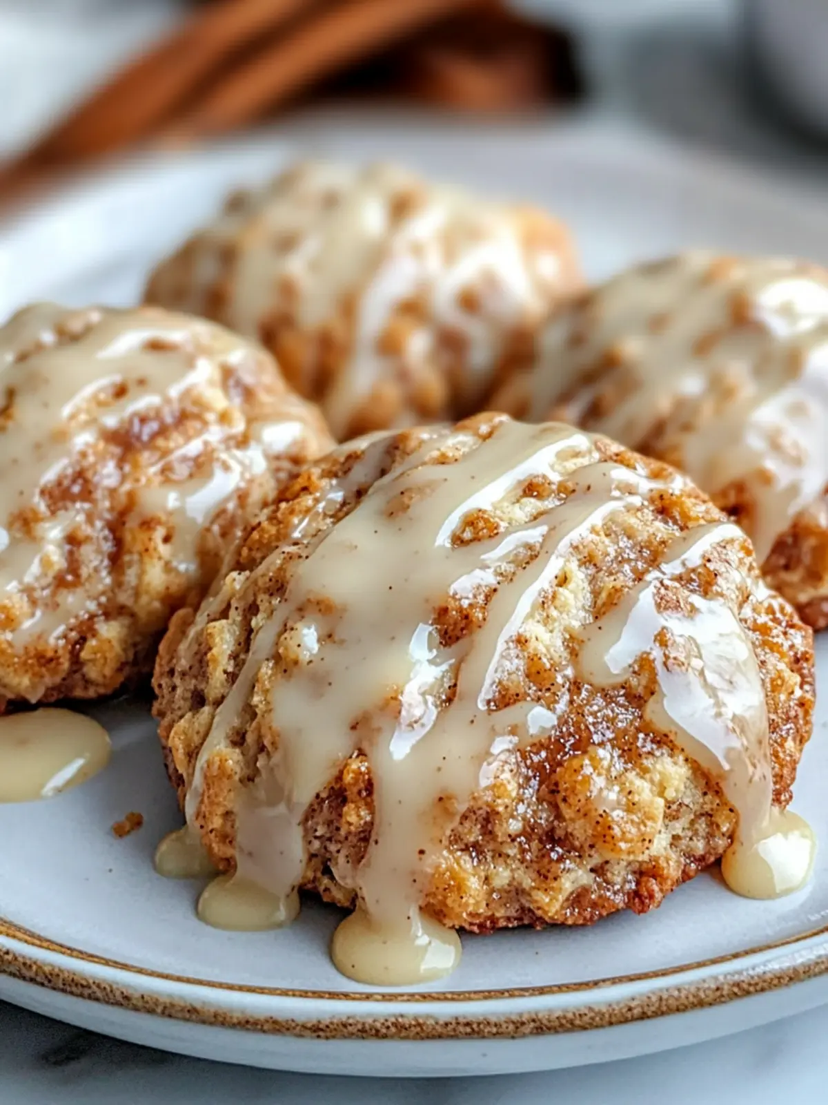 Cottage Cheese Cinnamon Roll Breakfast Cookies for Easy Mornings 2 Cottage Cheese Cinnamon Roll Breakfast Cookies