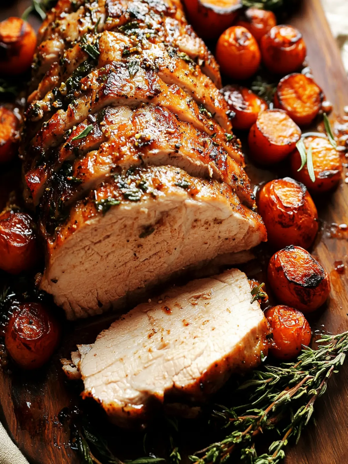 Tender and Juicy Pork Loin Roast with Honey Garlic Magic 2 Tender and Juicy Pork Loin Roast