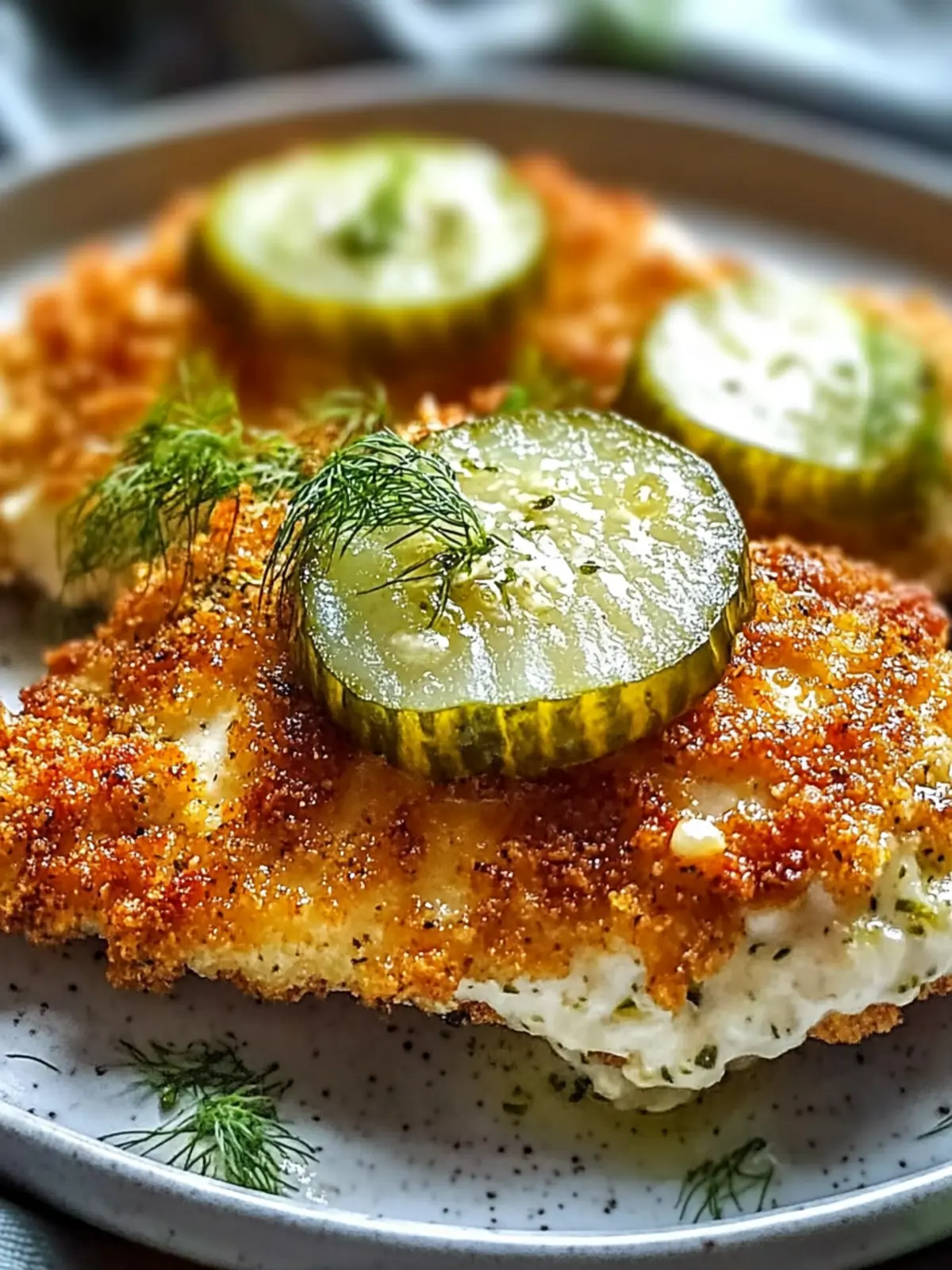 Crispy Dill Pickle Parmesan Chicken You'll Crave Every Week 4 Crispy Dill Pickle Parmesan Chicken